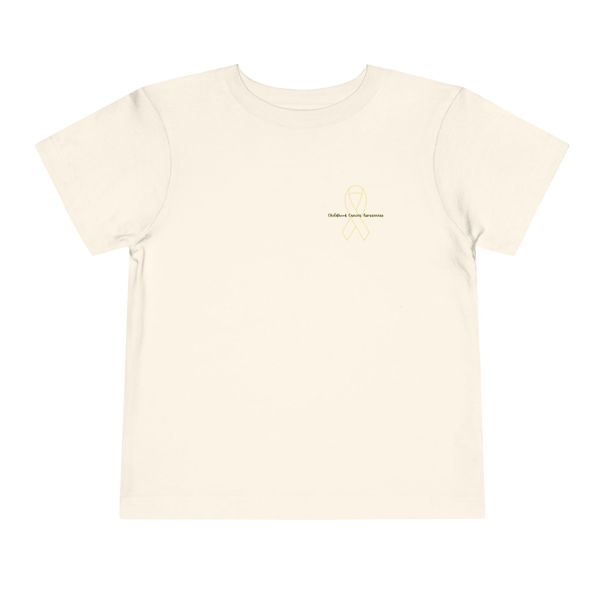 Toddler Childhood Cancer Free Era tee