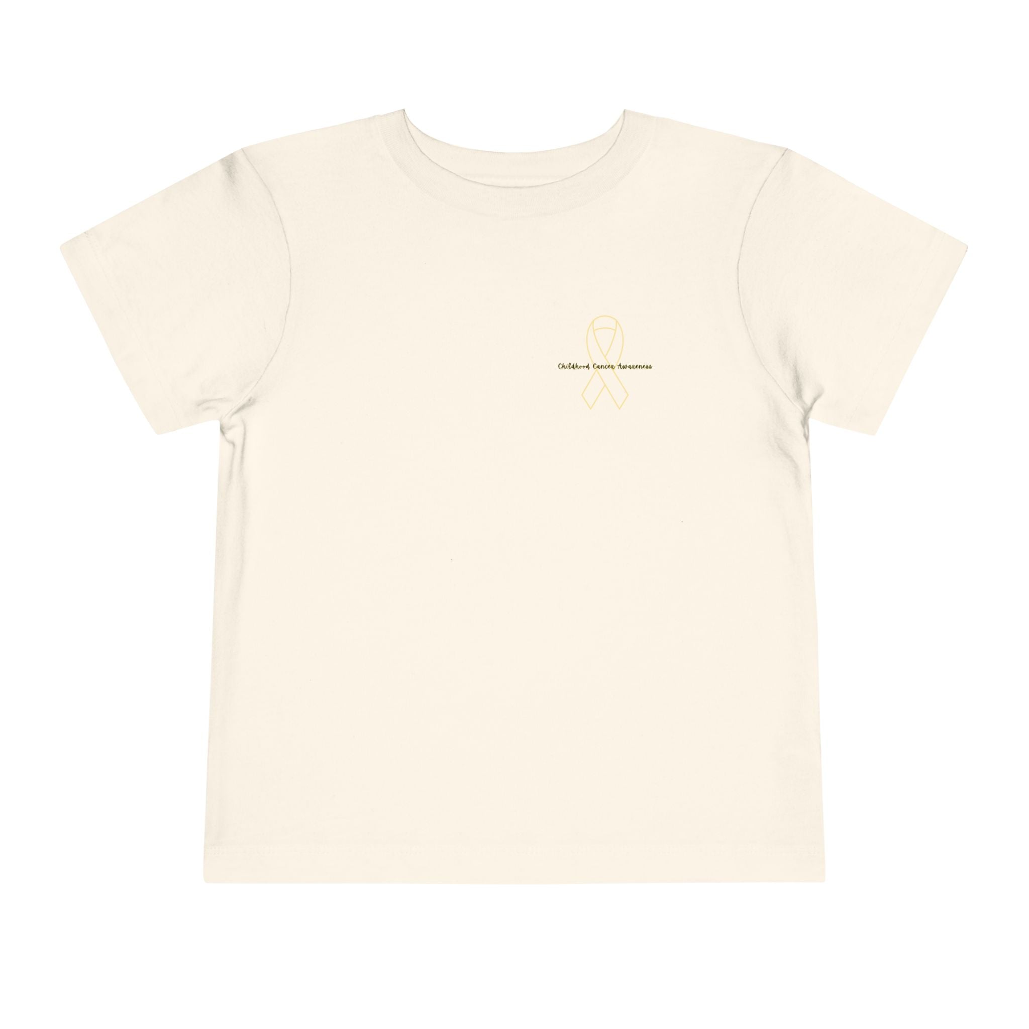 Toddler Childhood Cancer Free Era tee