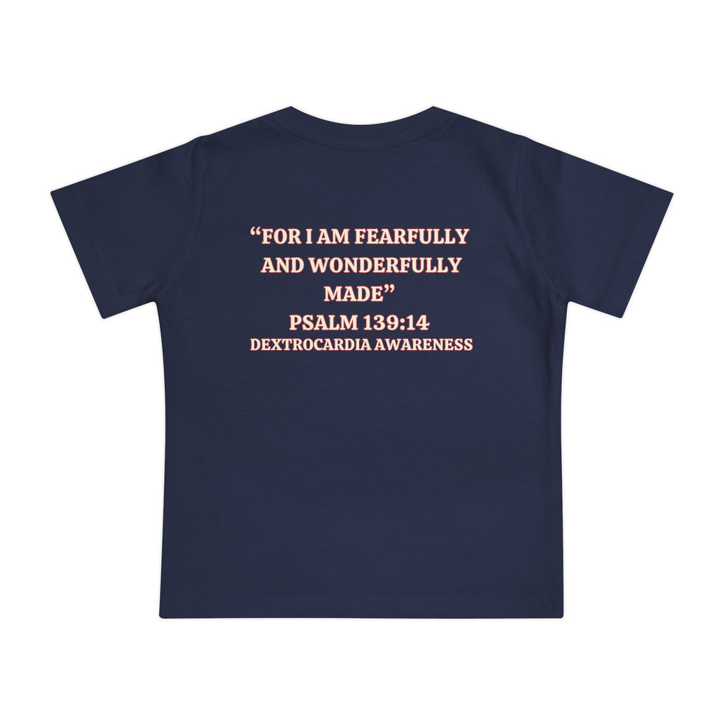 Dextrocardia Baby Short Sleeve T-Shirt — “Heart is in the Right Place”