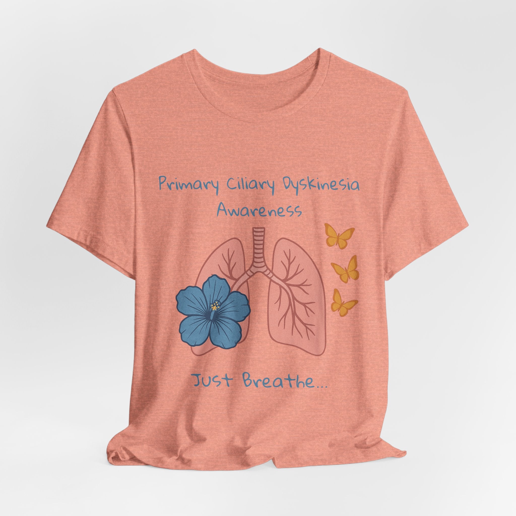PCD Just Breathe Awareness T-Shirt