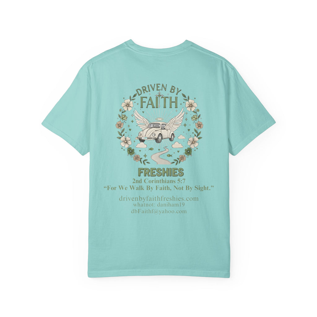 Driven by Faith Freshies Tee — "Driven by Faith" Graphic T-Shirt