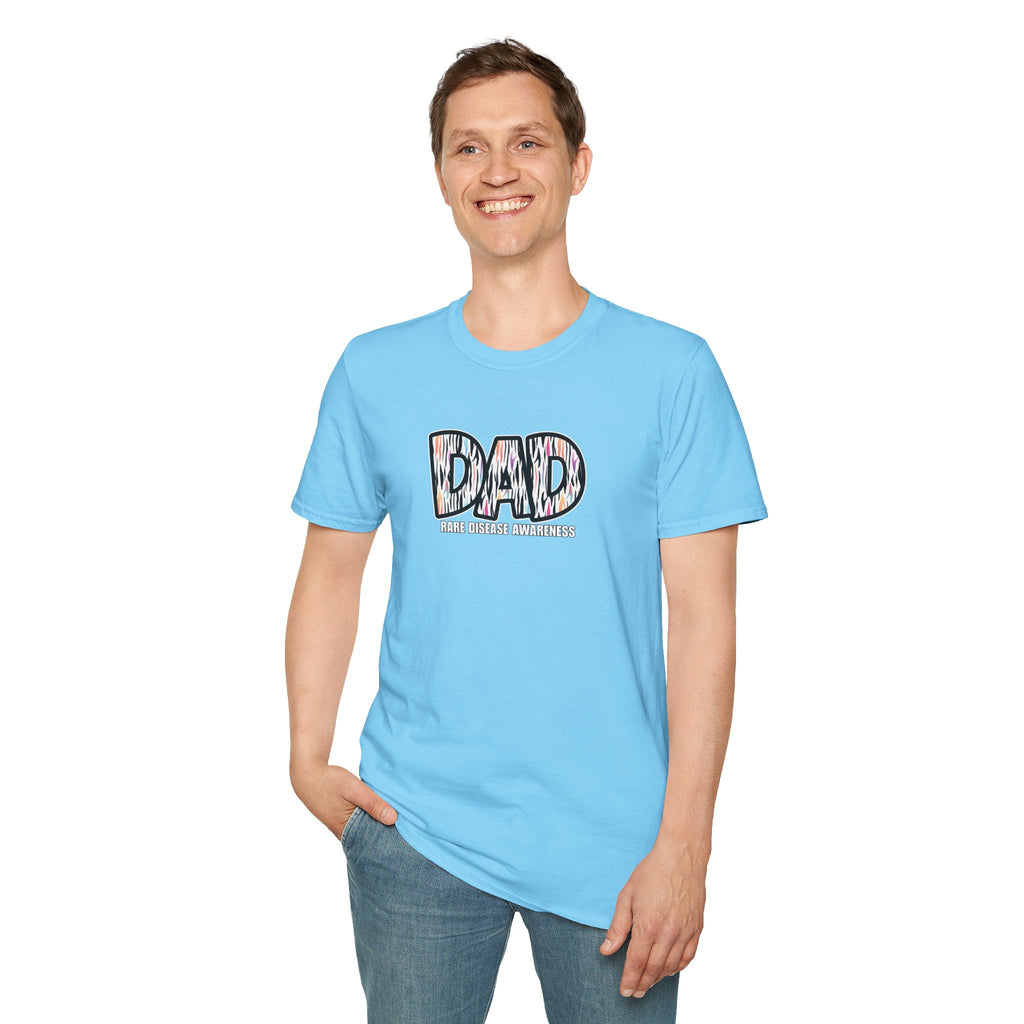 DAD Warrior Stripes Tee — Andme Bamboo Collab Graphic T-Shirt