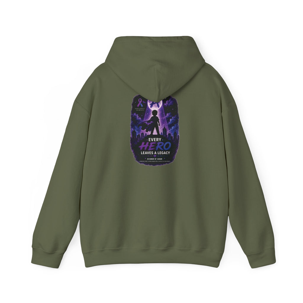 Every Hero Leaves a Legacy Hoodie- Ashur Fundraiser