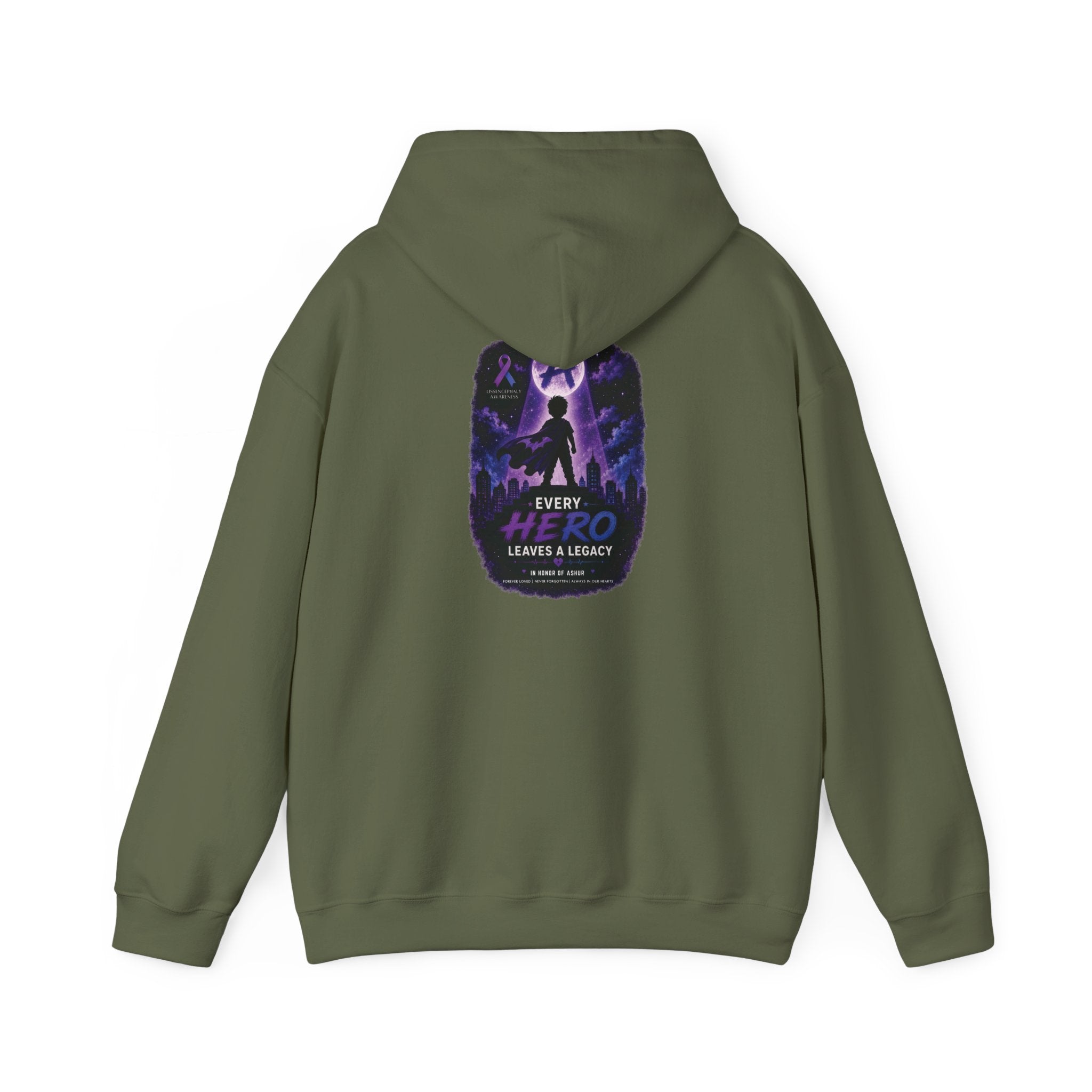 Every Hero Leaves a Legacy Hoodie- Ashur Fundraiser