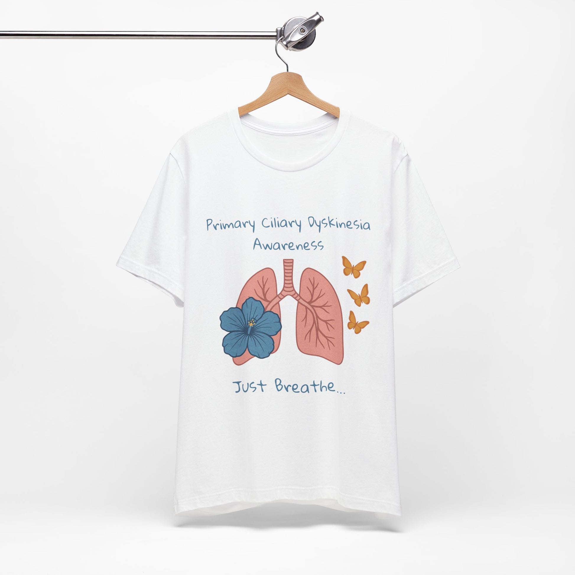 PCD Just Breathe Awareness T-Shirt