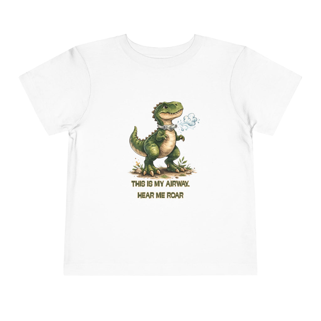 Trach Awareness Toddler Tee — "Airway Hear Me Roar!"