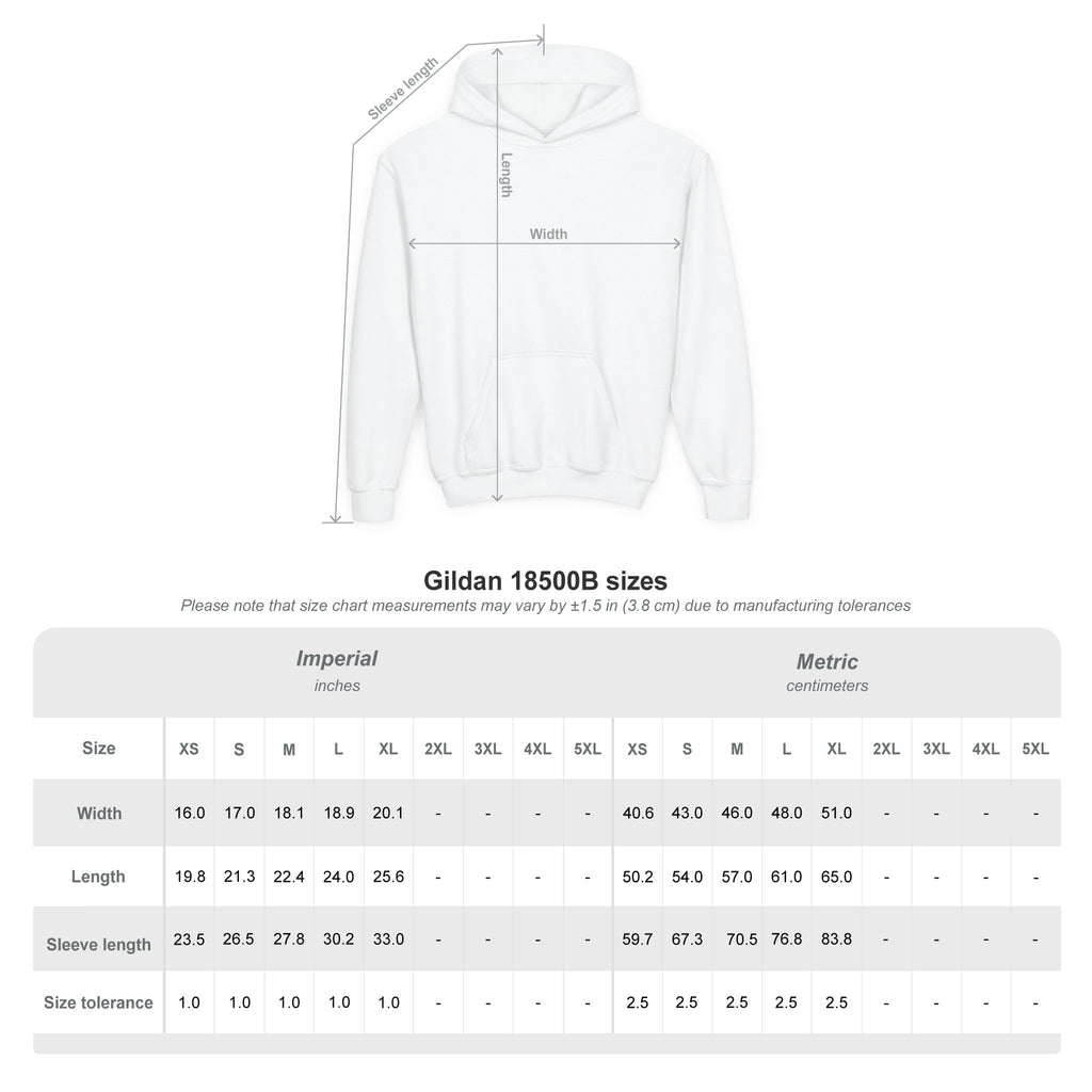 The Kade——Primary Ciliary Dyskinesia Awareness Youth Hoodie