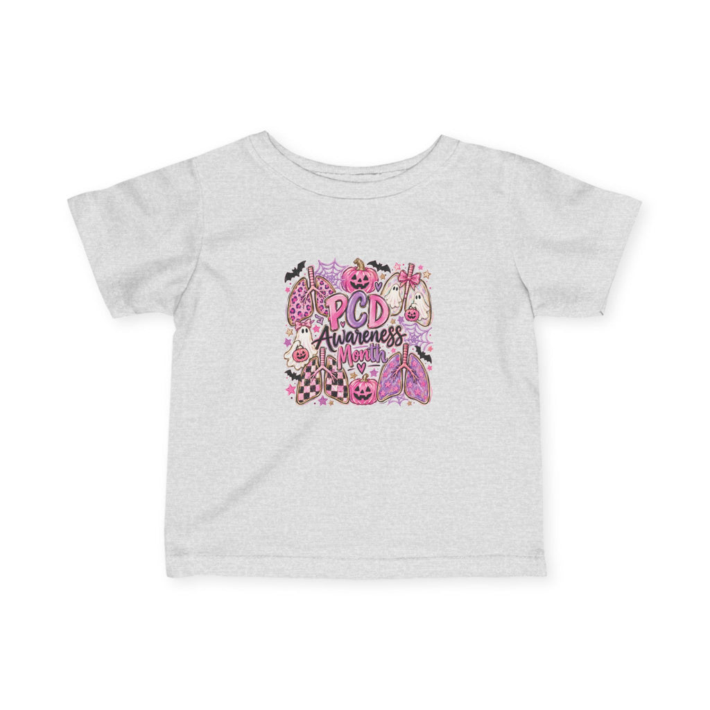 Infant Tee — Pink PCD Awareness Baby Shirt