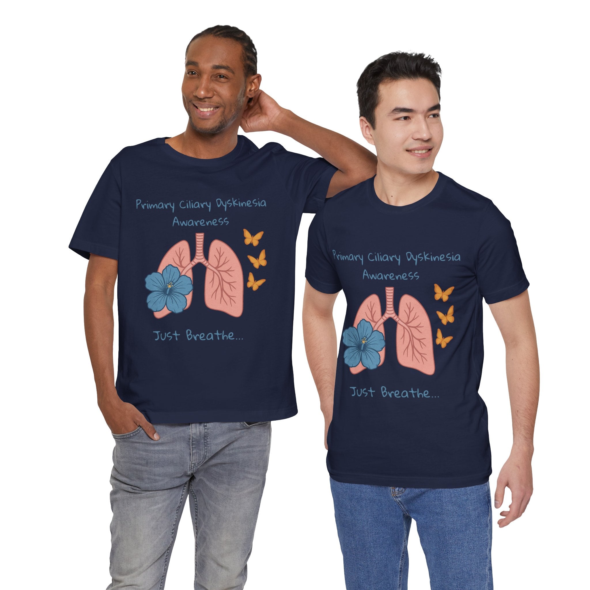 PCD Just Breathe Awareness T-Shirt