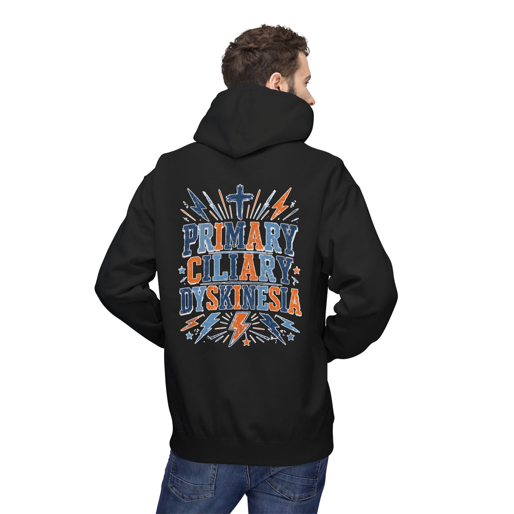 Adult Kade—-Primary Ciliary Dyskinesia Awareness Hoodie