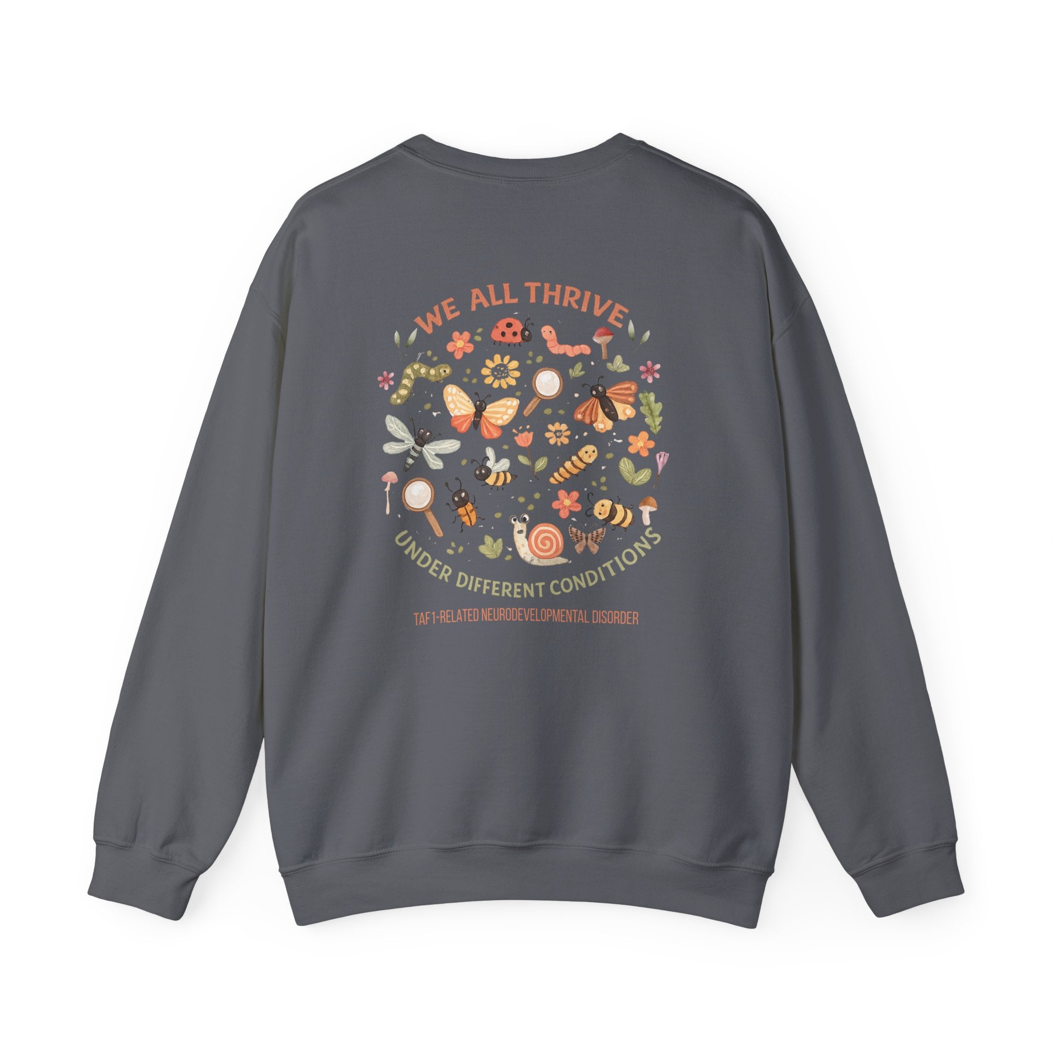 Daddy Crewneck Sweatshirt — “We All Thrive” TAF-1 Neuro
