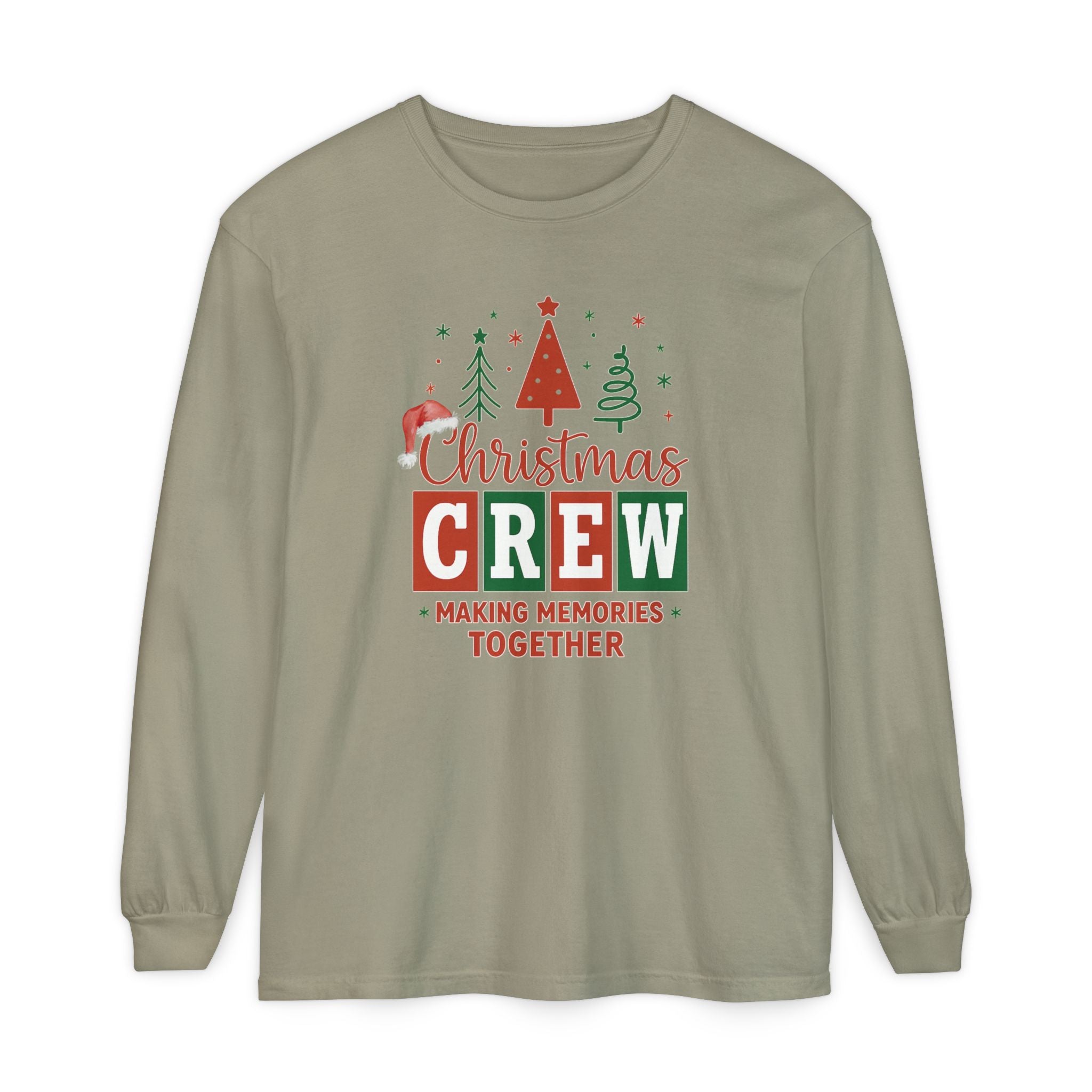 Christmas Crew Long Sleeve Shirt — 'Making Memories Together' Holiday Tee