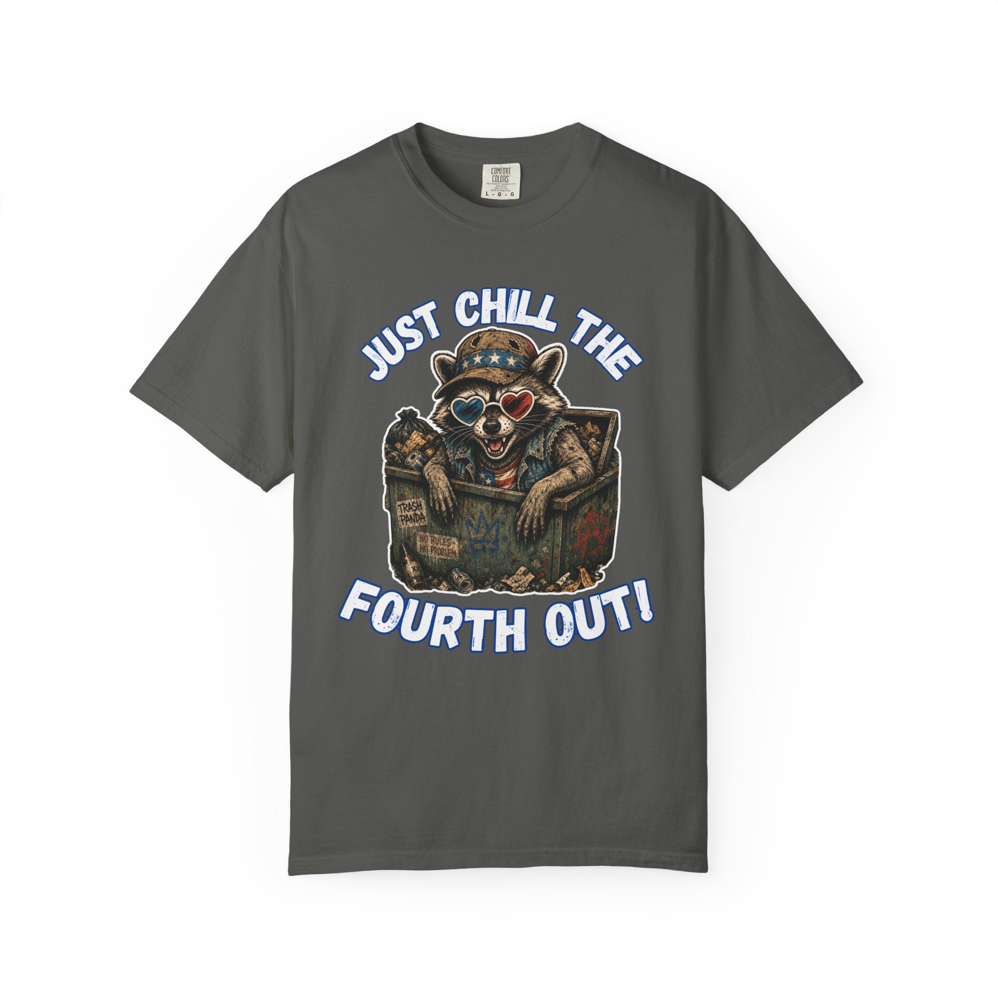 Raccoon 'Chill the Fourth Out' T-Shirt