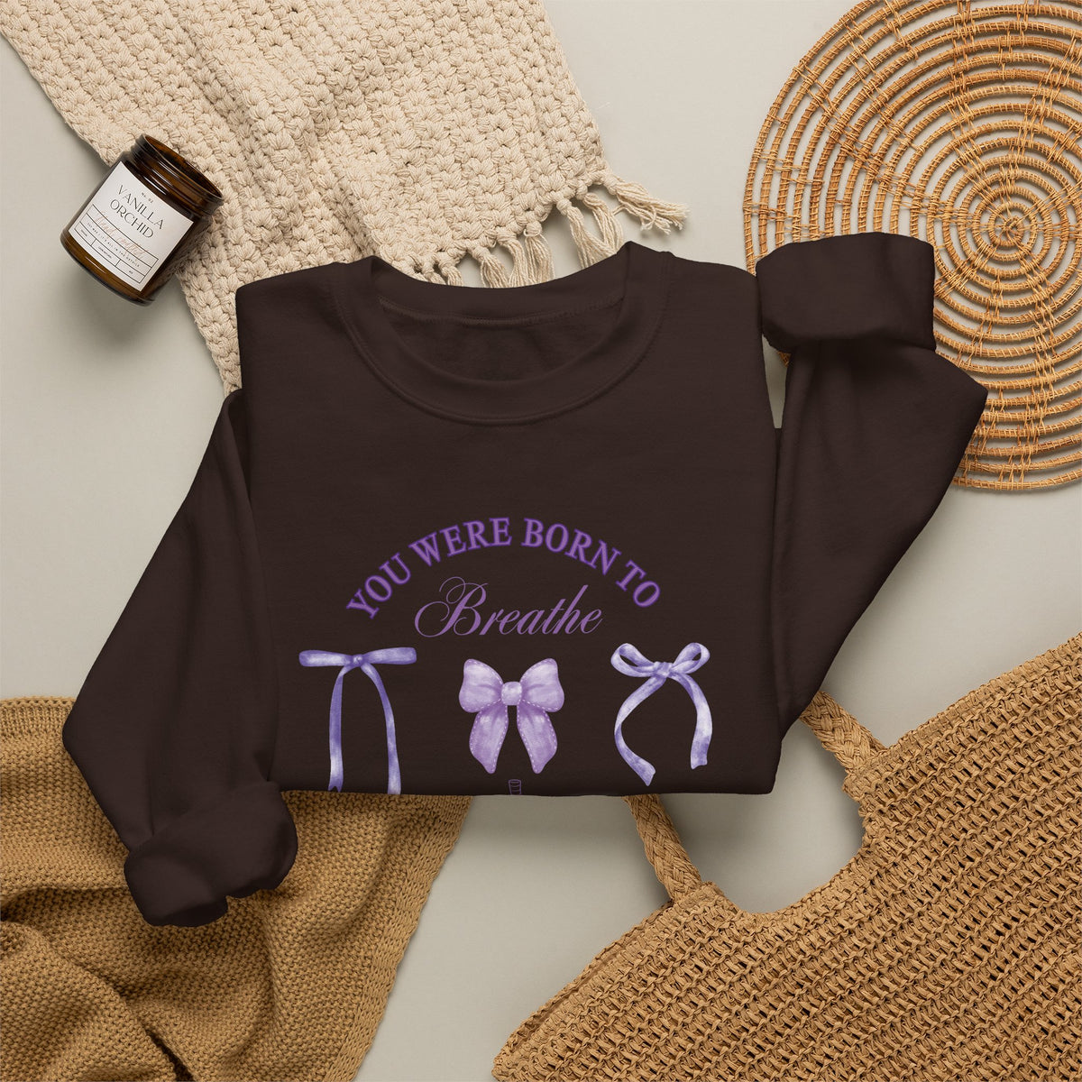 Born to Breathe CF Awareness Sweatshirt