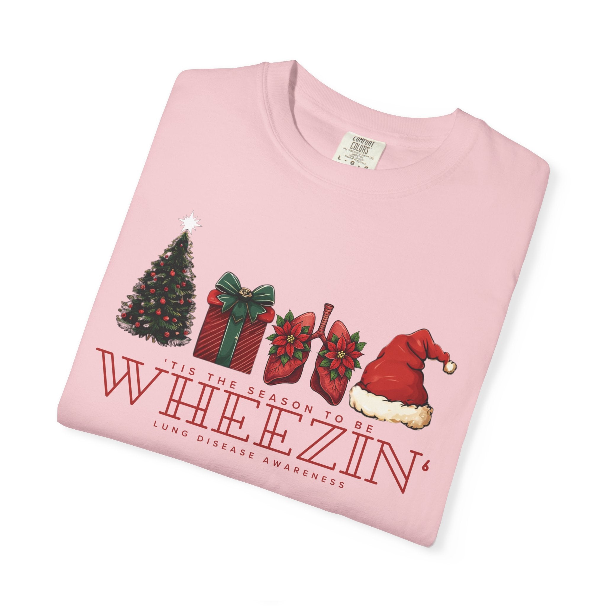 Tis the Season to Be Wheezin T-Shirt — Funny Holiday Christmas Tee