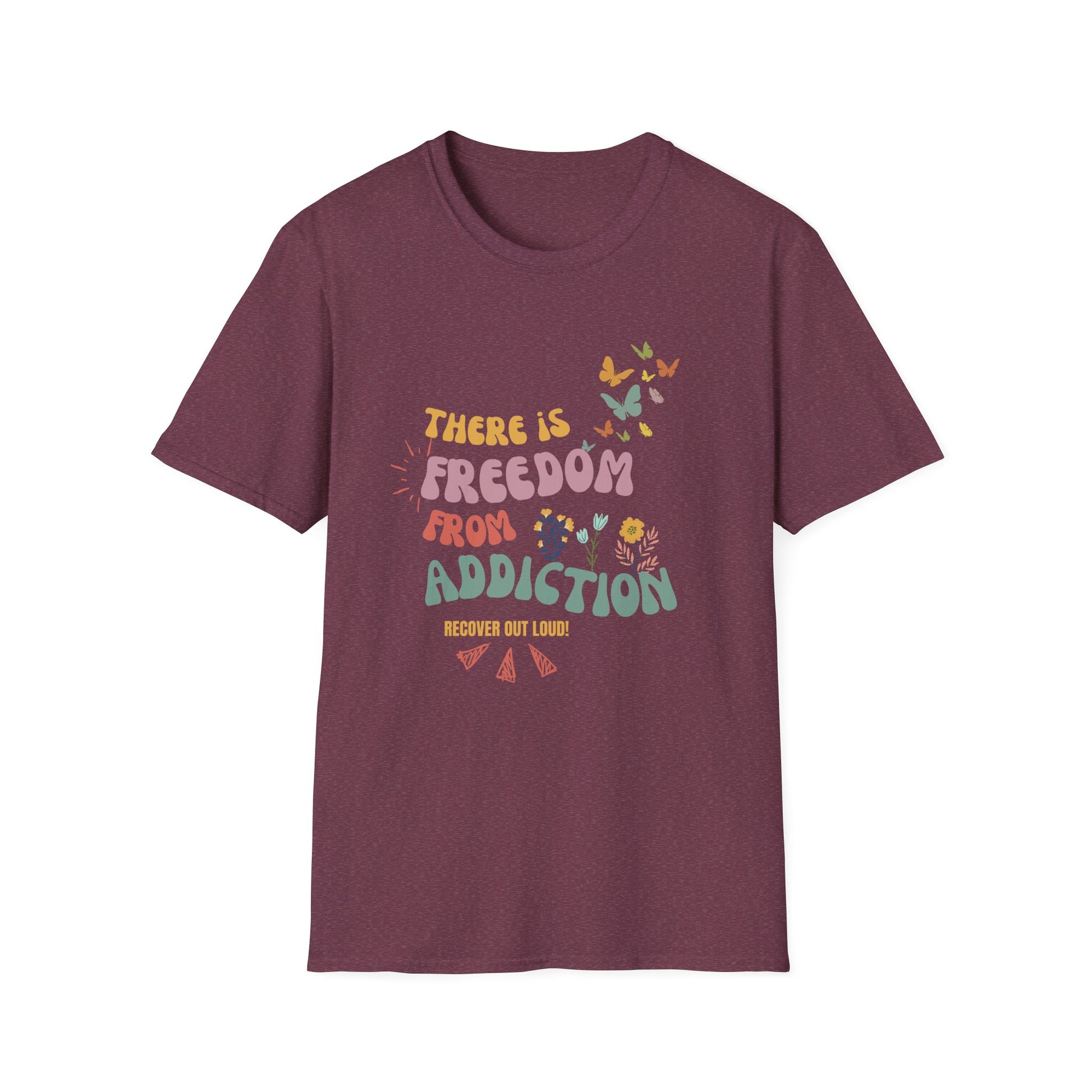 Recovery Addiction Freedom T-Shirt
