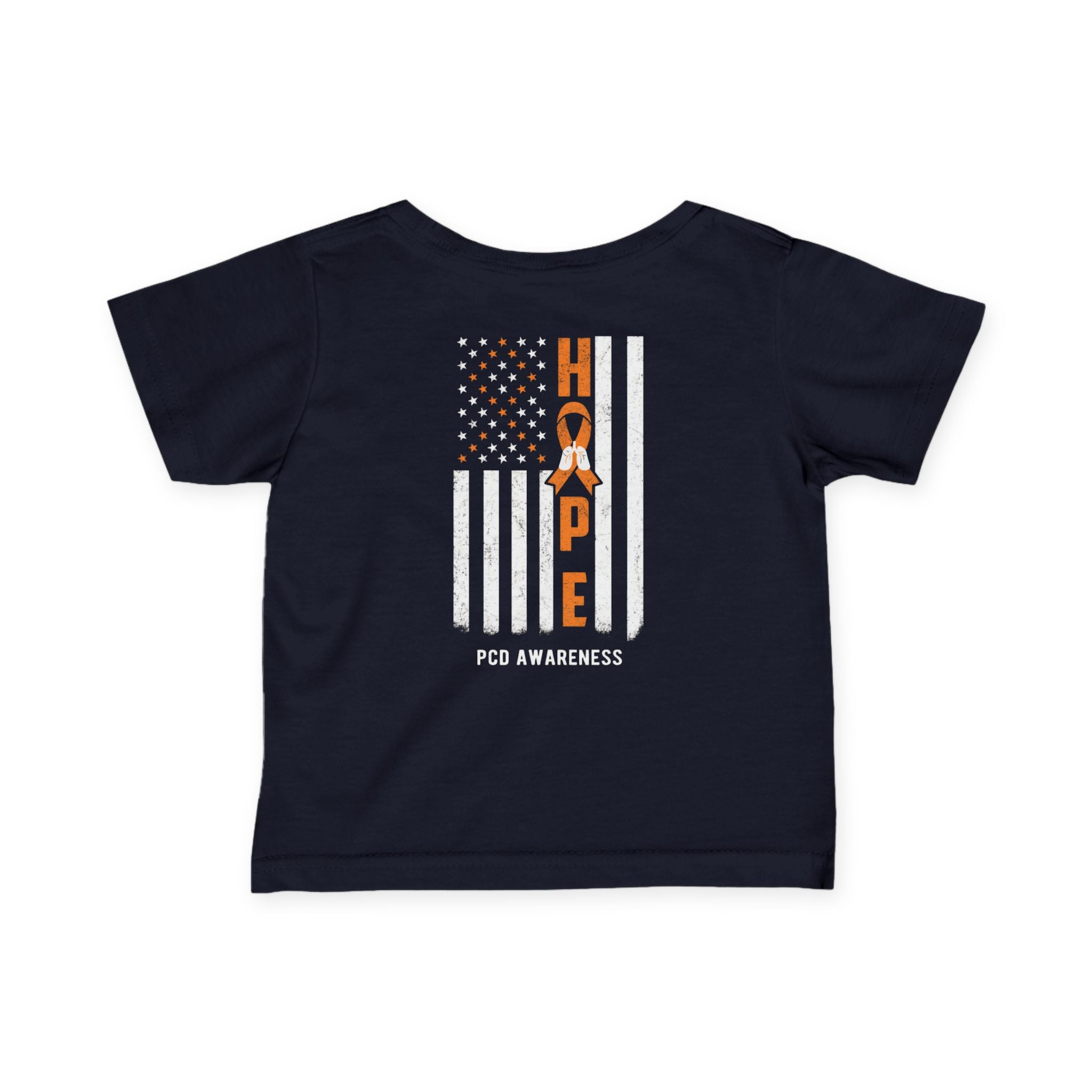 Infant Tee - PCD Awareness Flag Design