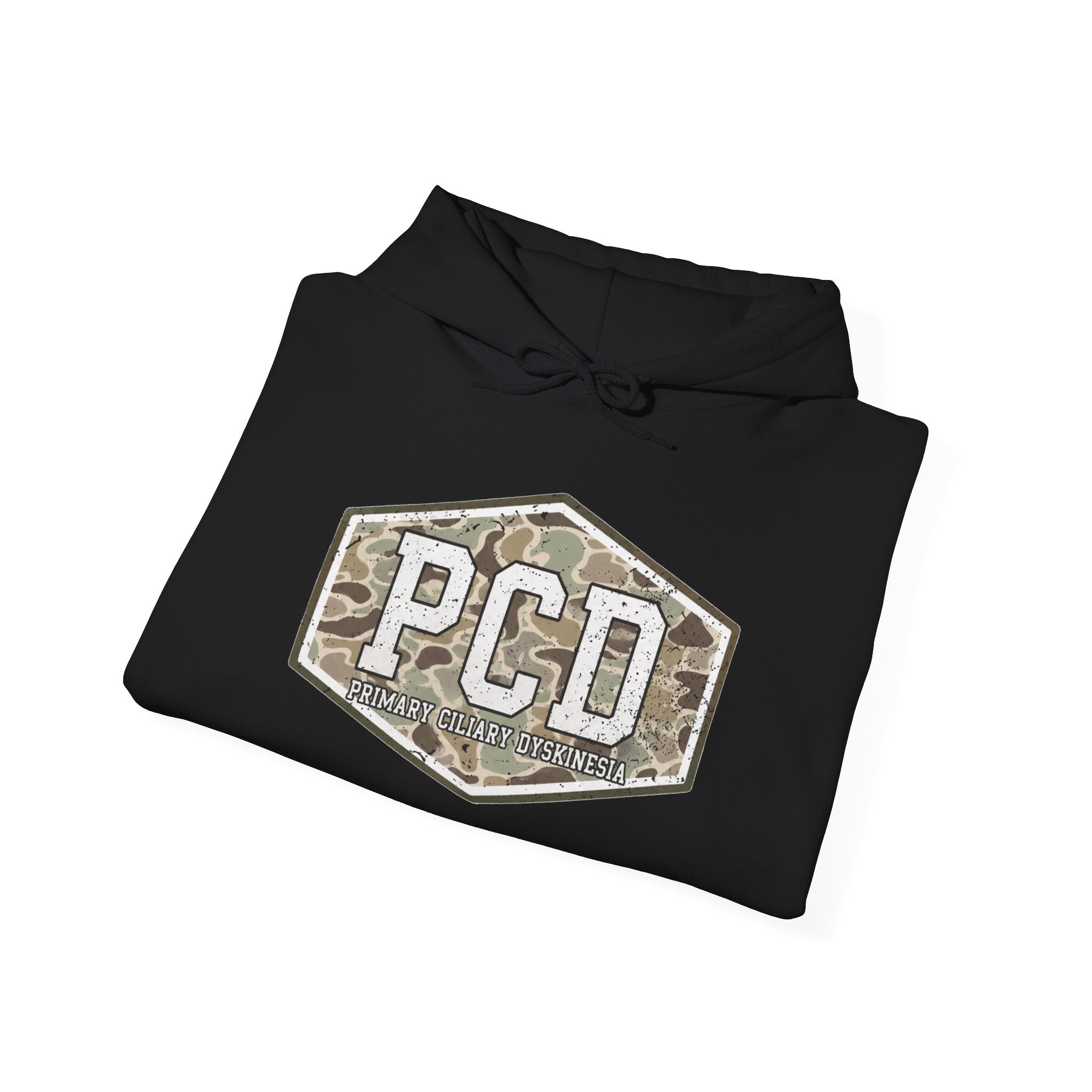 PCD Camo Logo Hoodie – Tactical Military Style Pullover