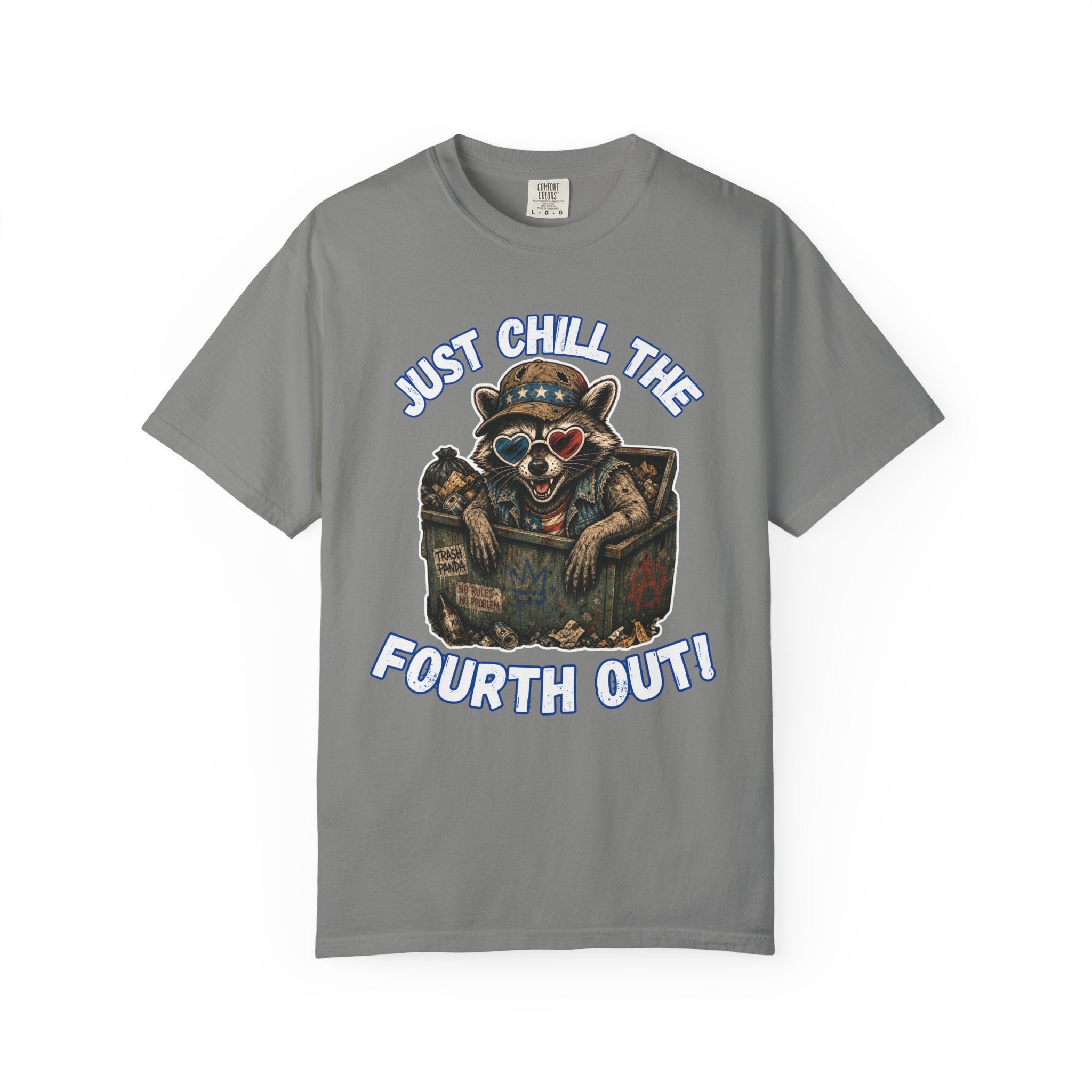 Raccoon 'Chill the Fourth Out' T-Shirt