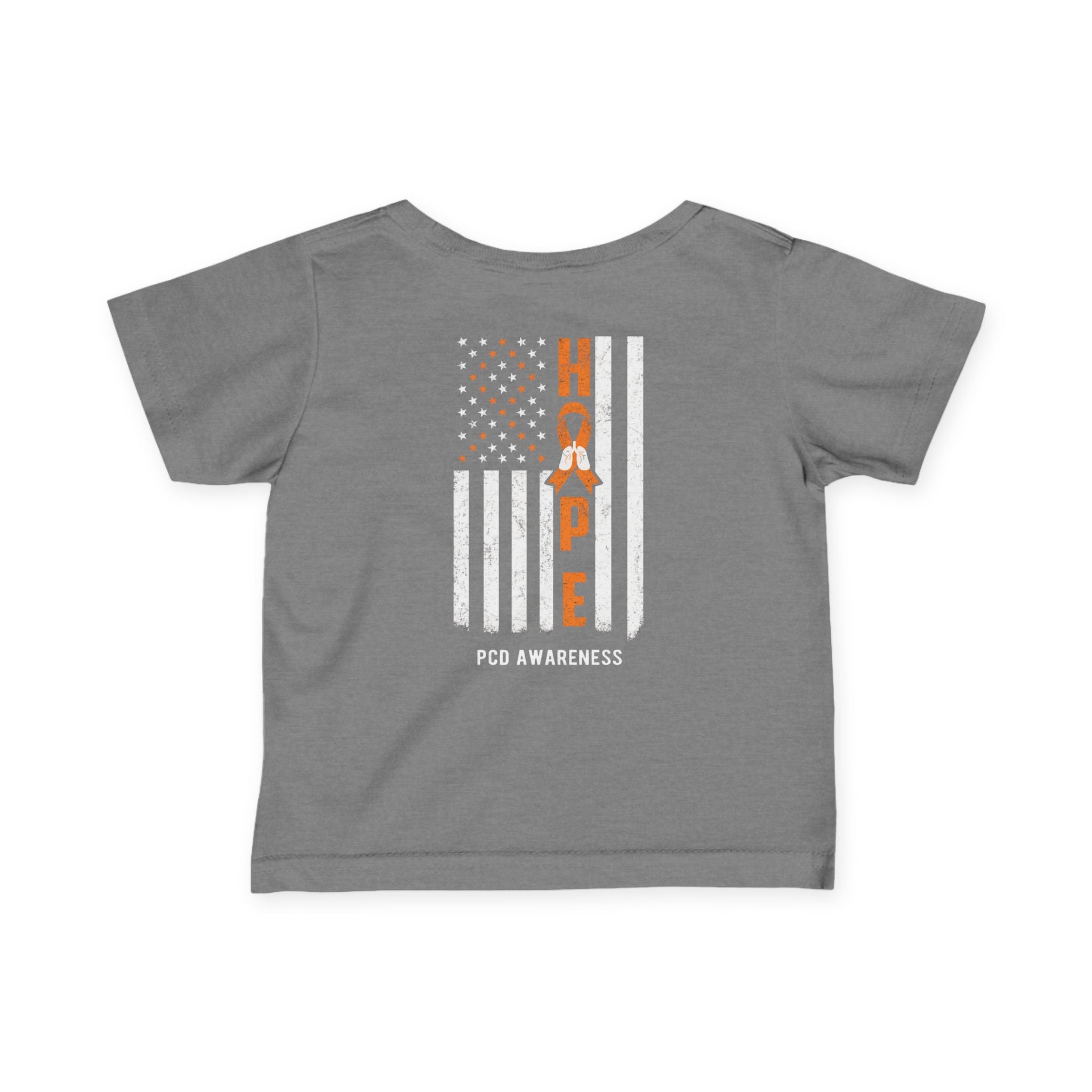 Infant Tee - PCD Awareness Flag Design