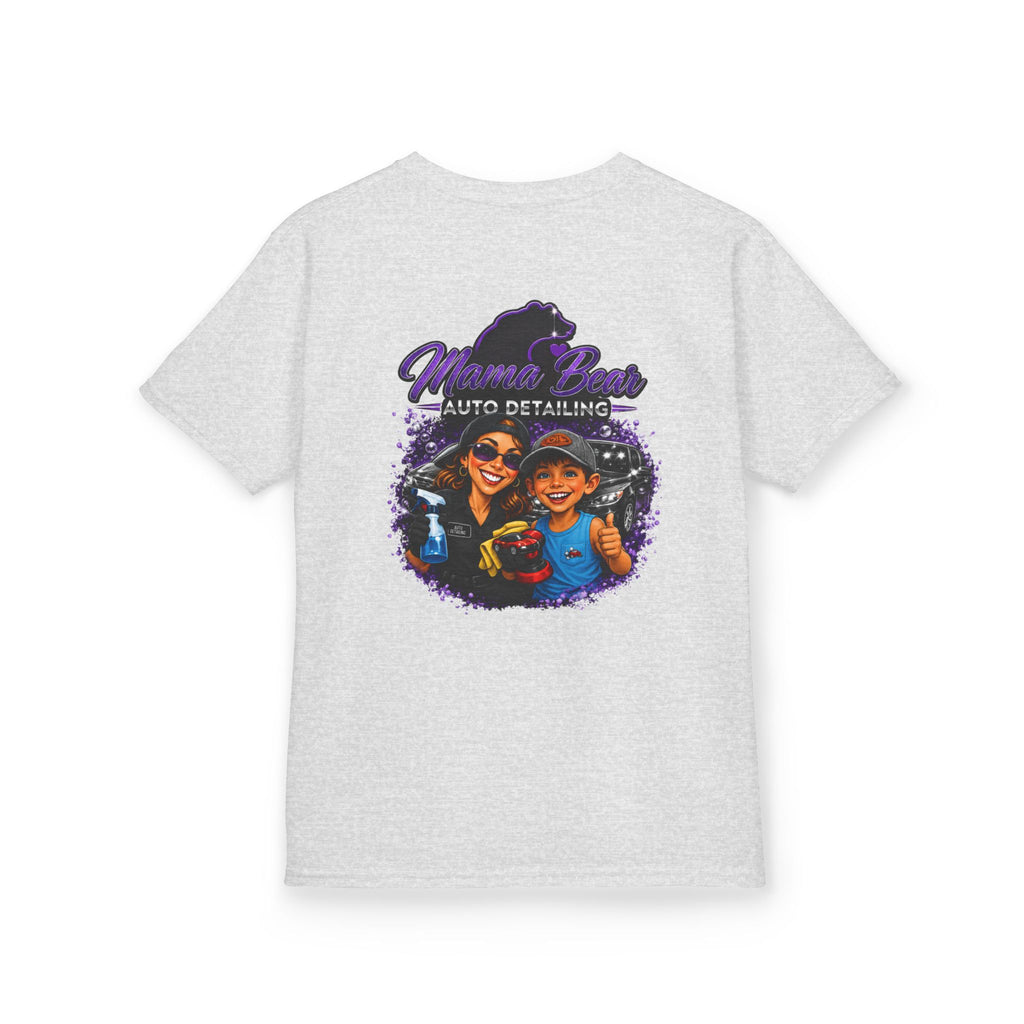 Kids Mama Bear Auto Detailing Tee — Cute Mechanic/Detailing Shirt for Kids