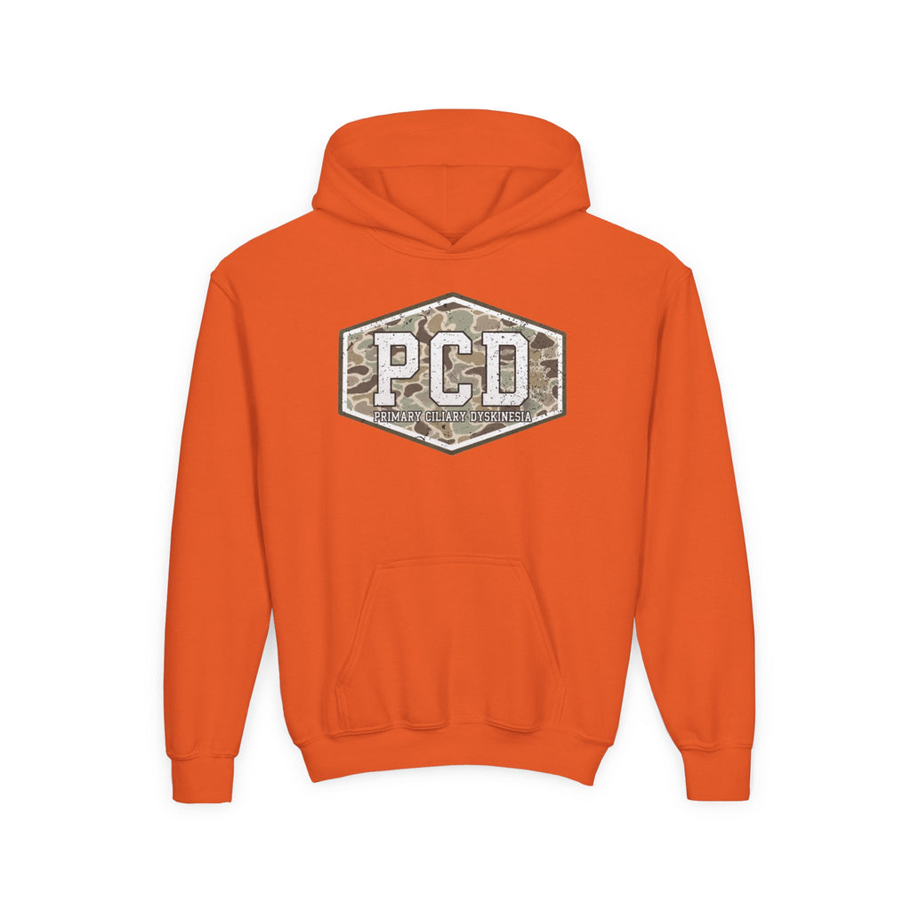 Youth Hoodie – PCD Camo Logo Pullover