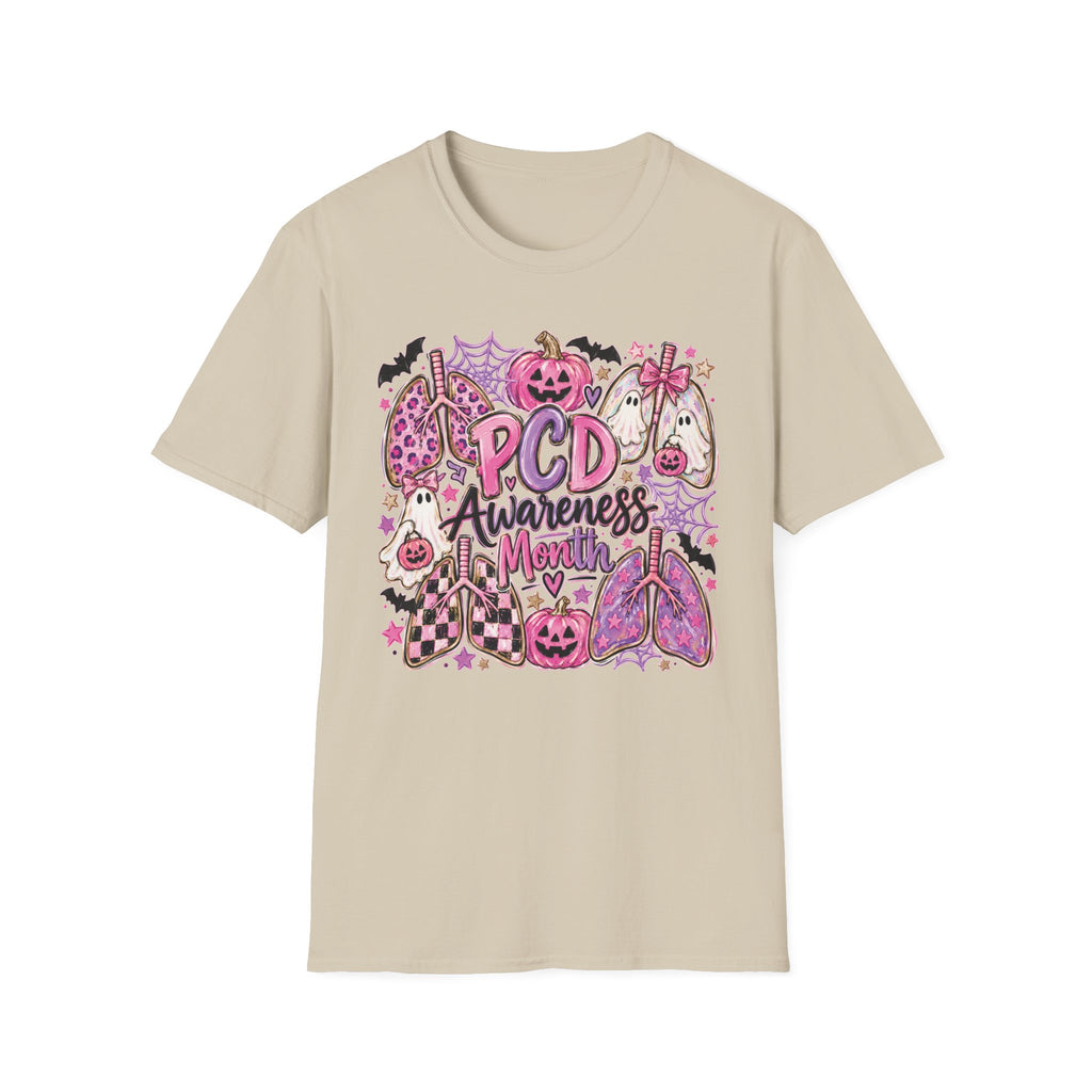 PCD Awareness Month Pumpkin T-Shirt