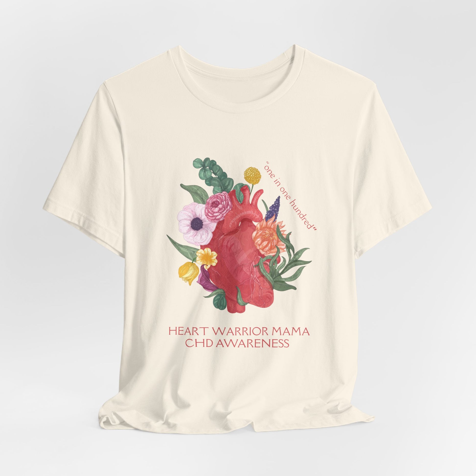 Heart Warrior Mama CHD Awareness Tee