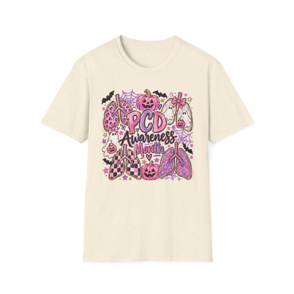 PCD Awareness Month Pumpkin T-Shirt