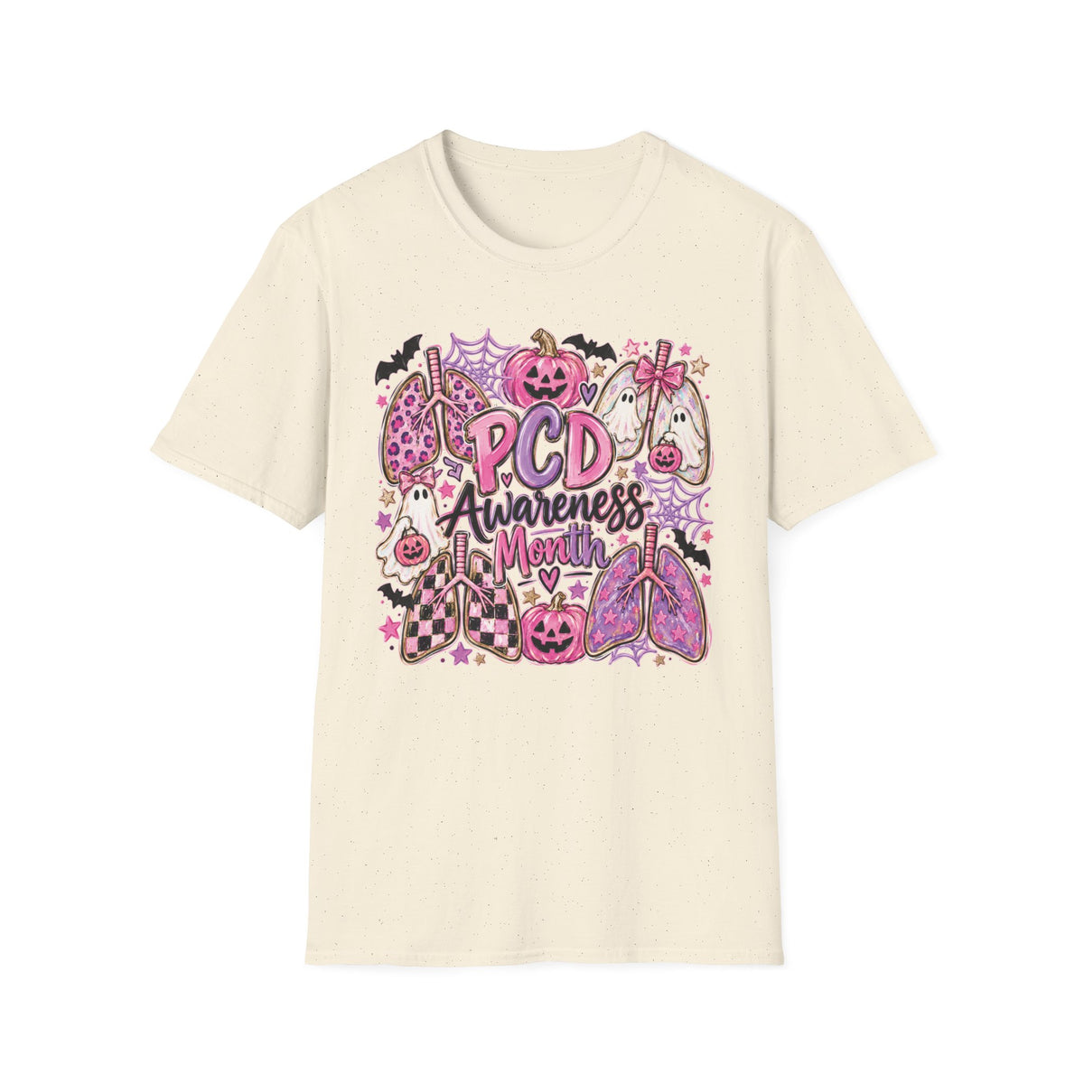 PCD Awareness Month Pumpkin T-Shirt