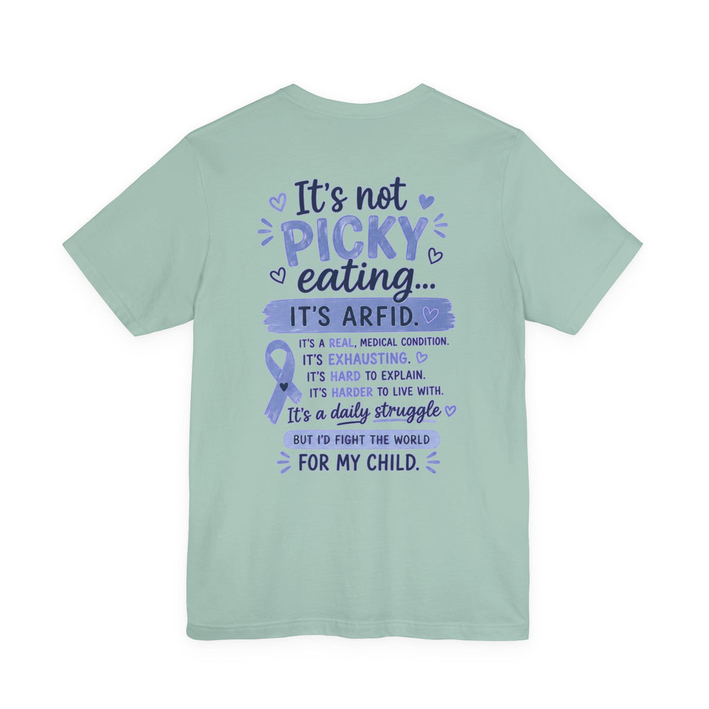 ARFID MAMA Awareness T‑Shirt — "It's Not Picky Eating... It's ARFID" Support Tee