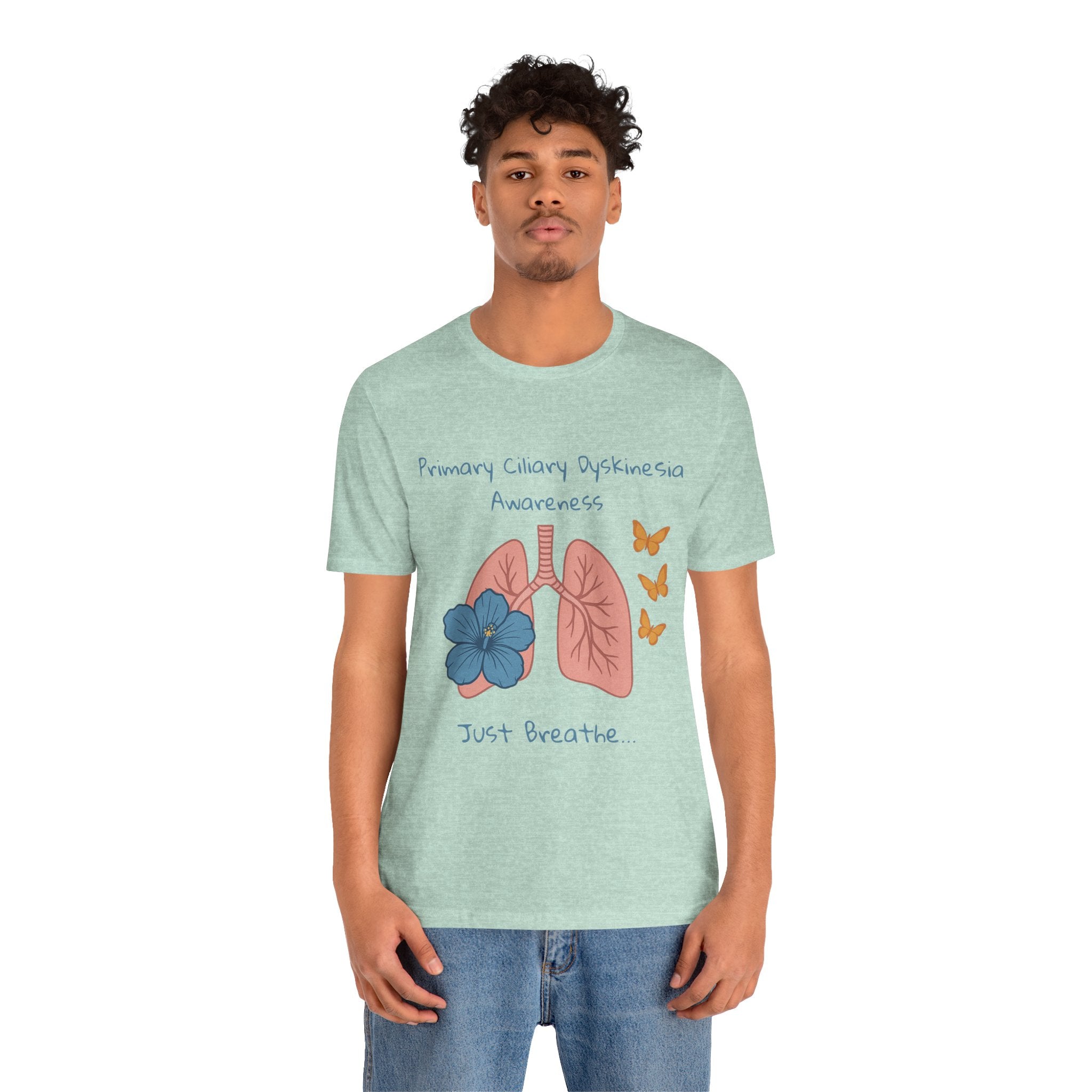PCD Just Breathe Awareness T-Shirt
