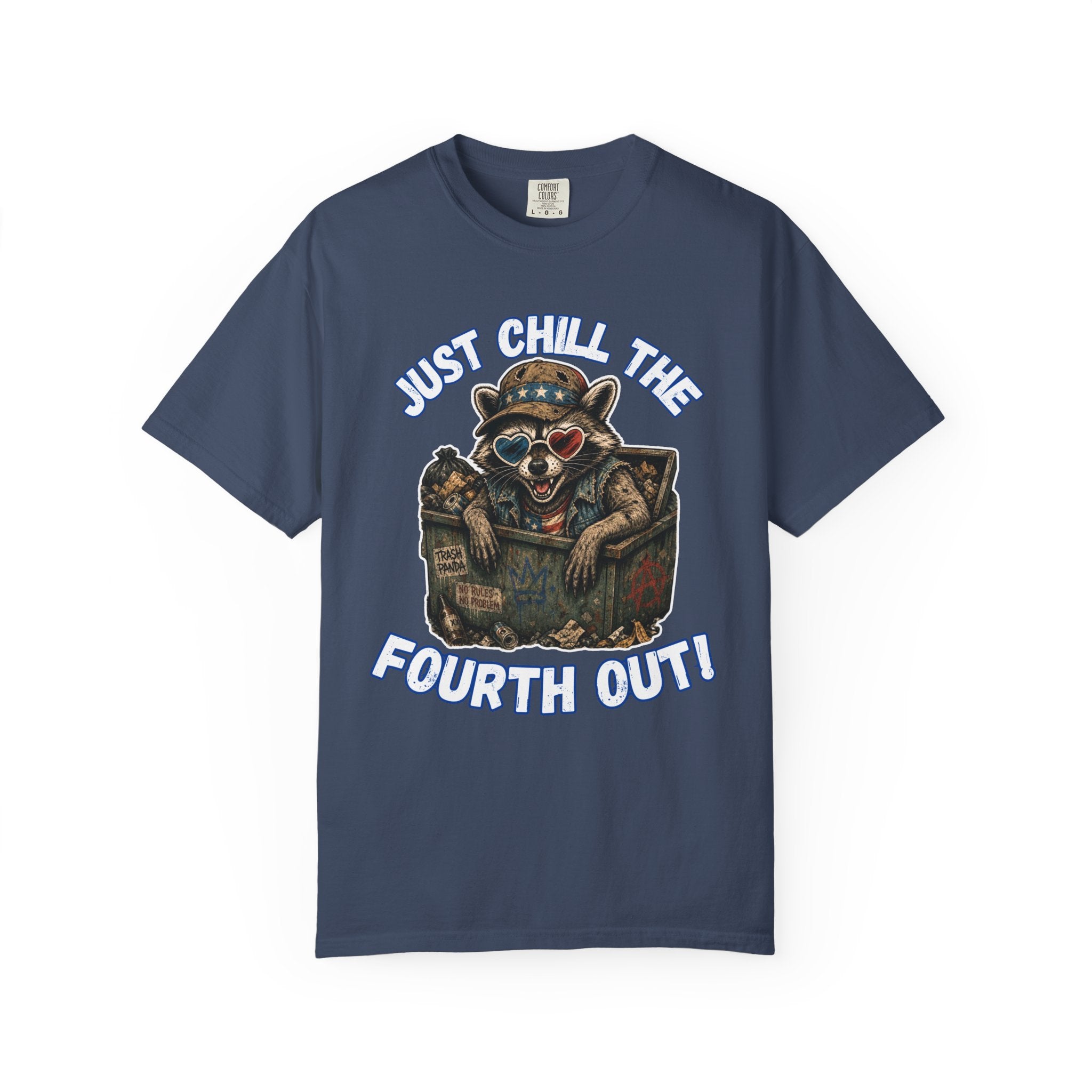 Raccoon 'Chill the Fourth Out' T-Shirt