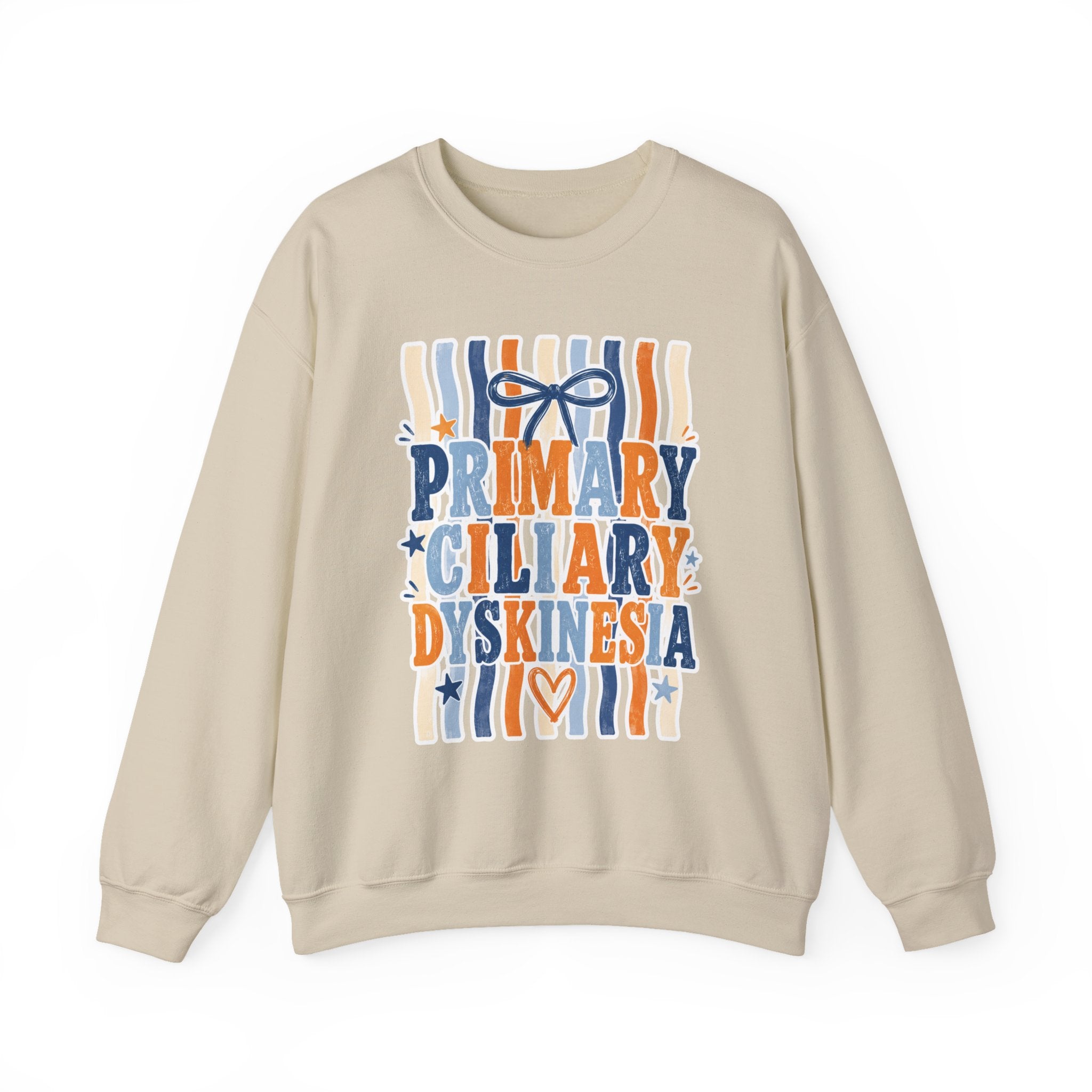 Primary Ciliary Dyskinesia Awareness Crewneck Sweatshirt