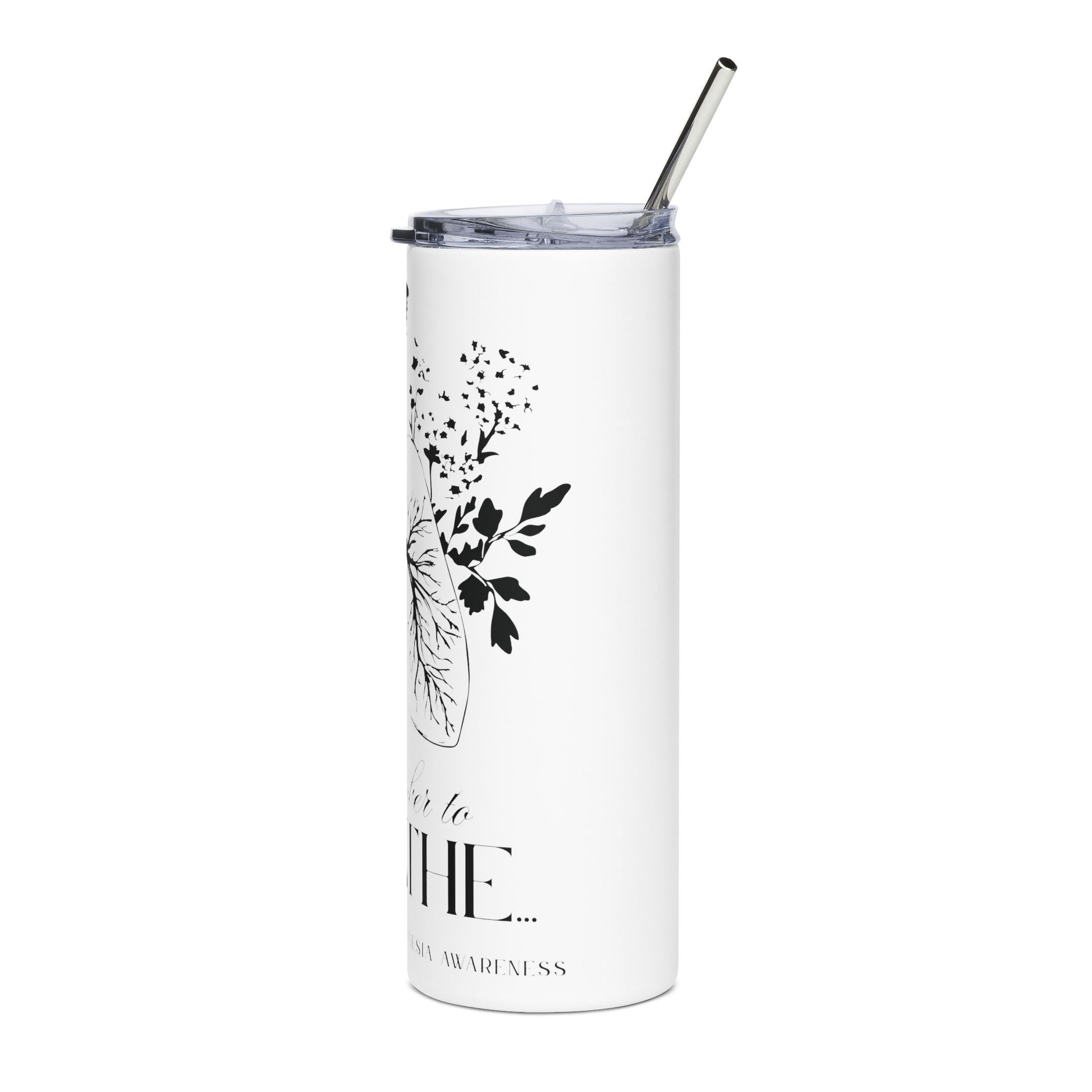 Breath-Inspired Stainless Steel Tumbler, 20oz | Primary Ciliary Dyskinesia