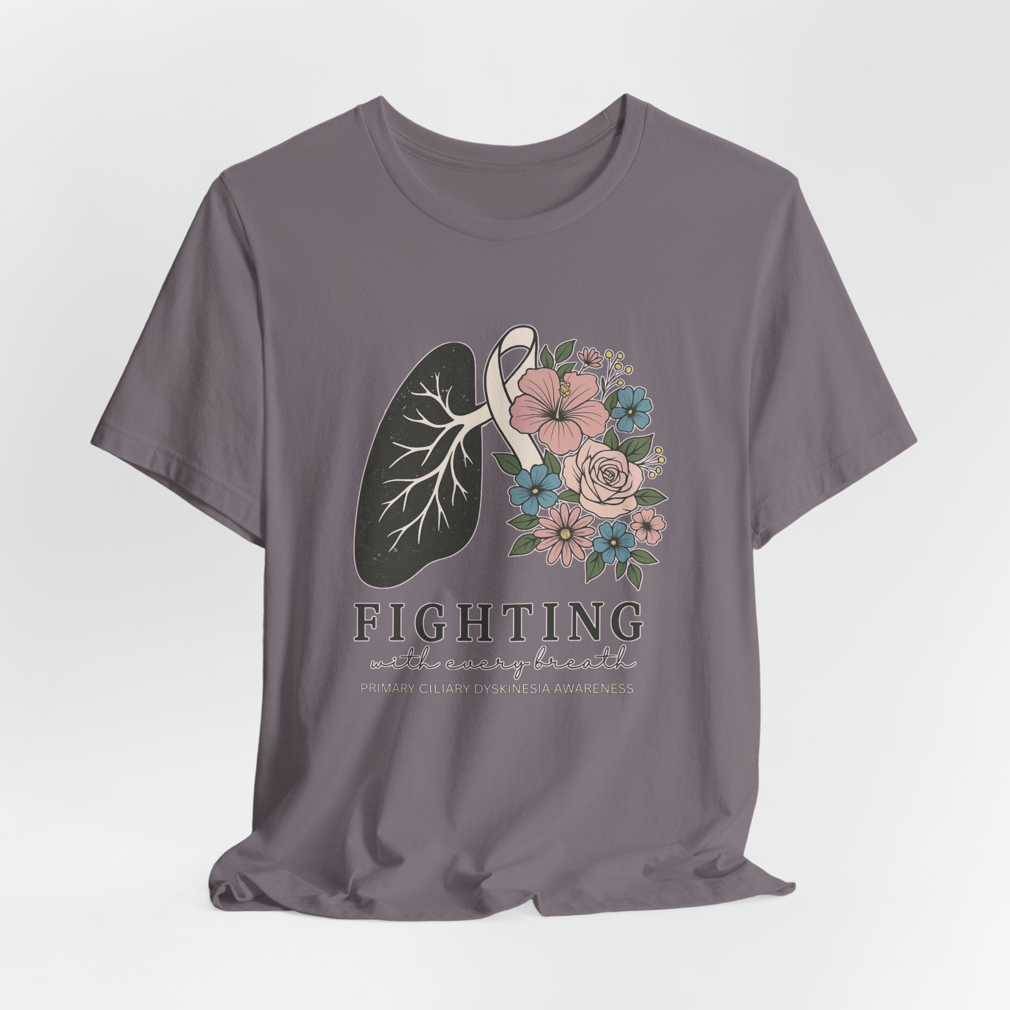 PCD Short Sleeve Tee - Fighting with Every Breath