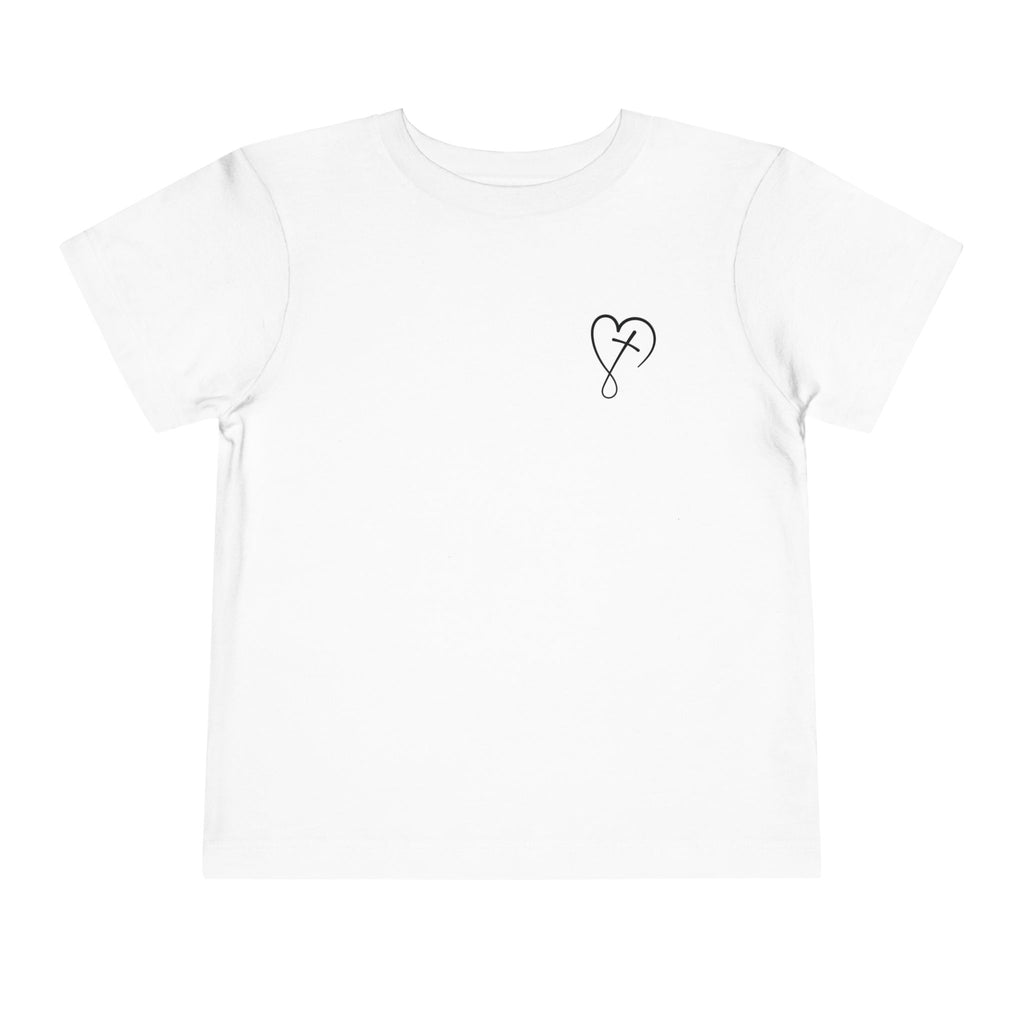 Toddler Short sleeve Jesus has my back