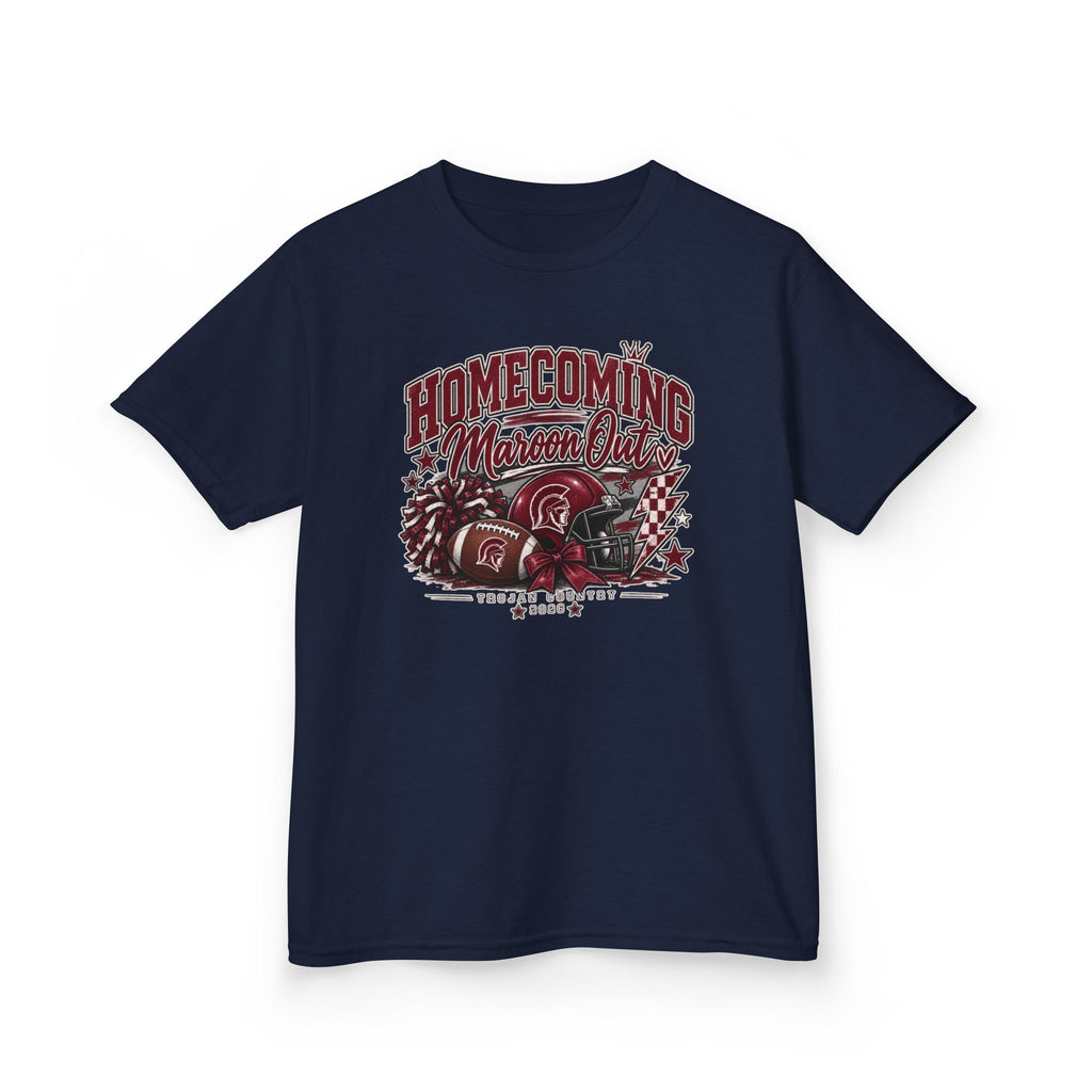 Kids Tee - 'Homecoming' Retro Football Design