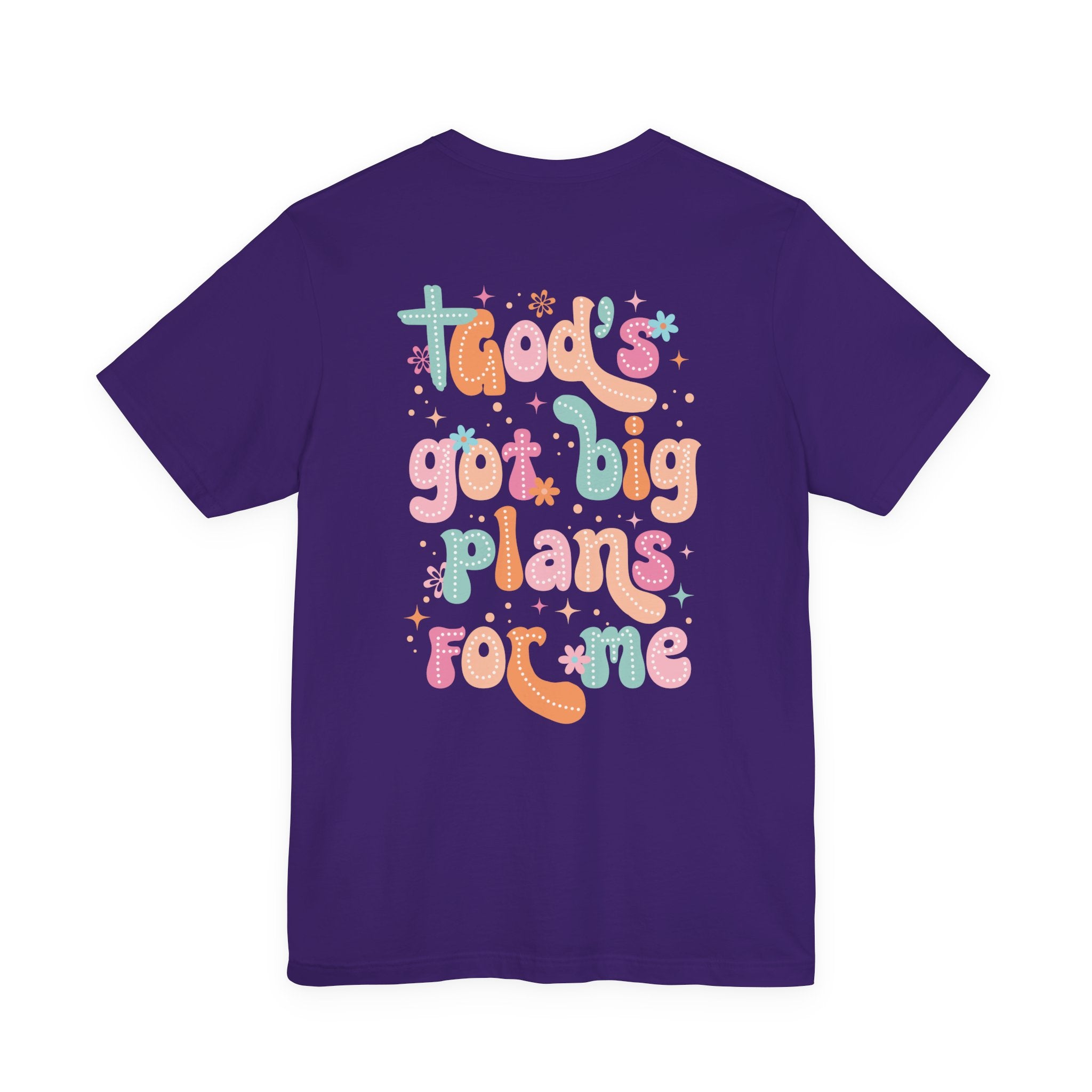 God's Got Big Plans For Me T-Shirt — Christian Mama Cross Tee