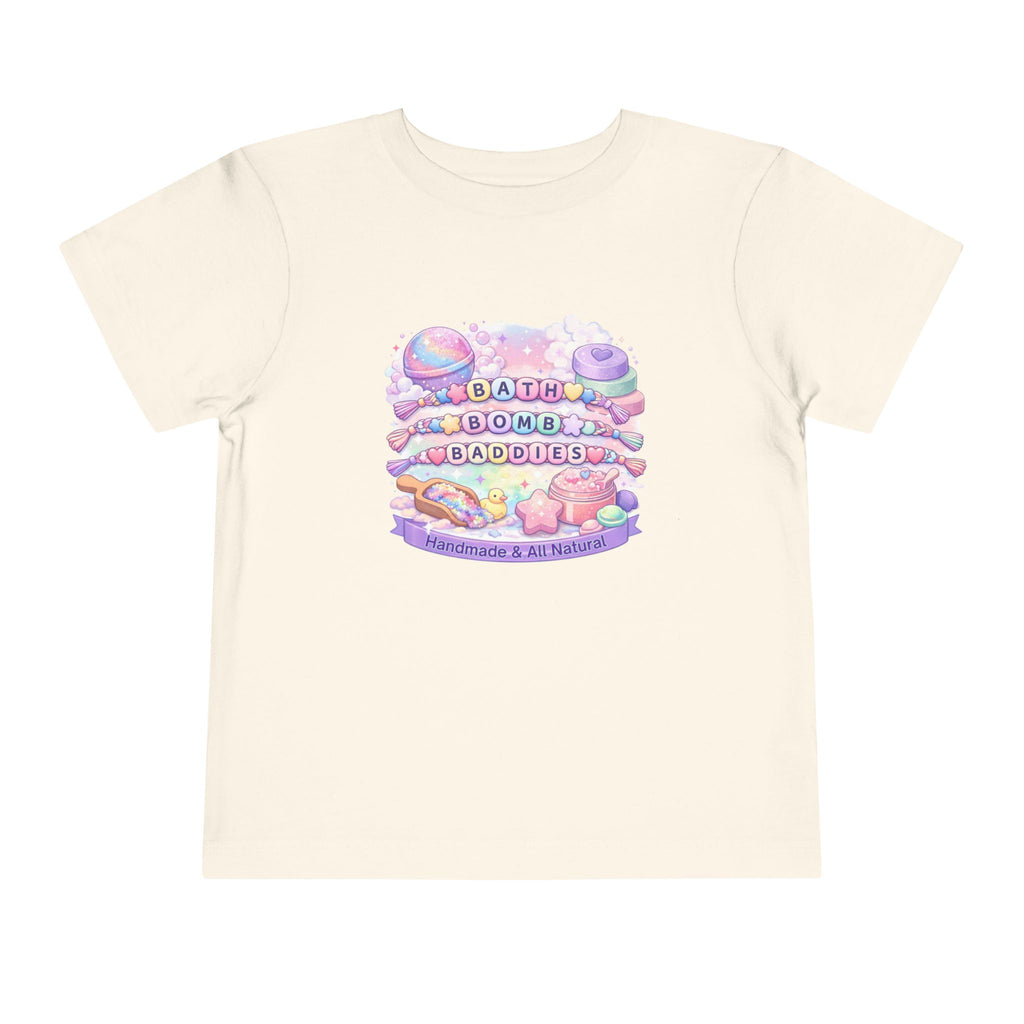 Toddler Bath Bomb Baddies T-Shirt — Pastel Handmade Bath Bombs Graphic Tee