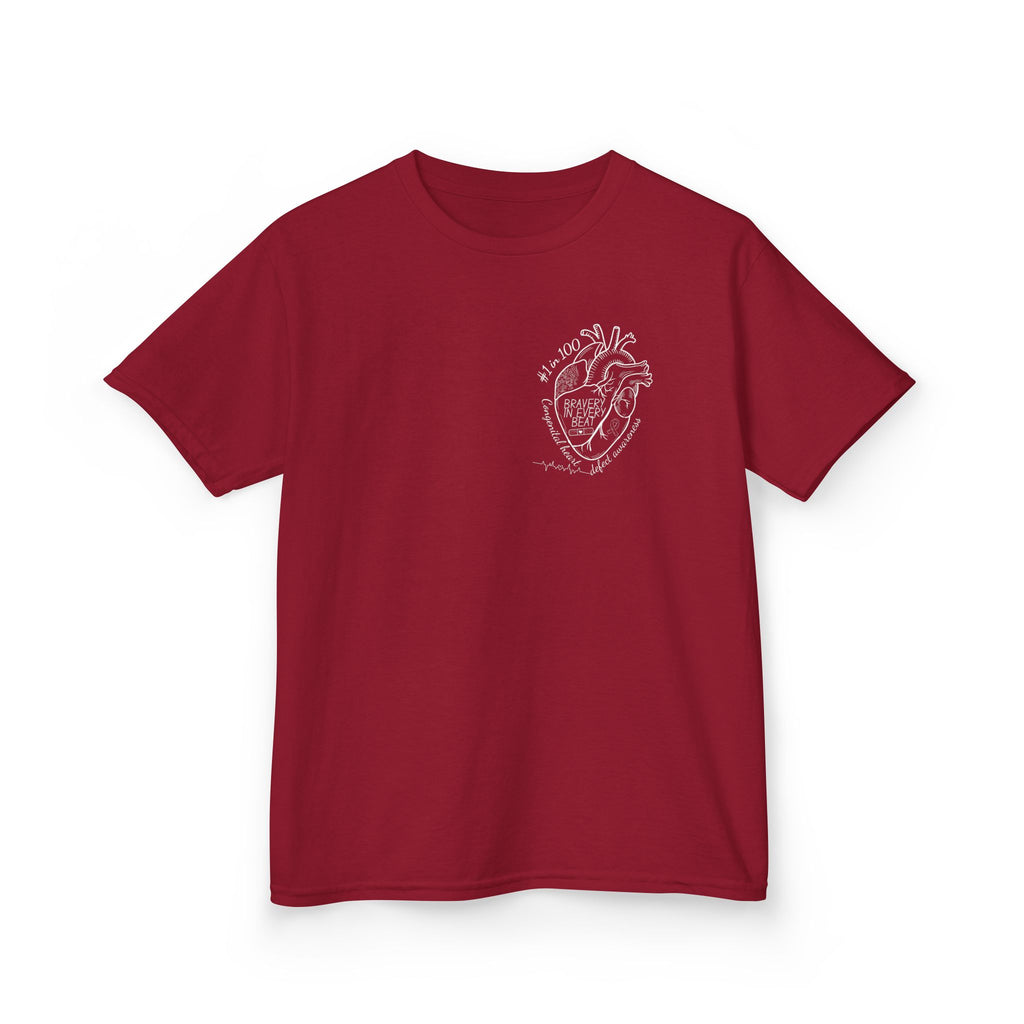 Kids "Bravery in Every Beat" CHD T-Shirt