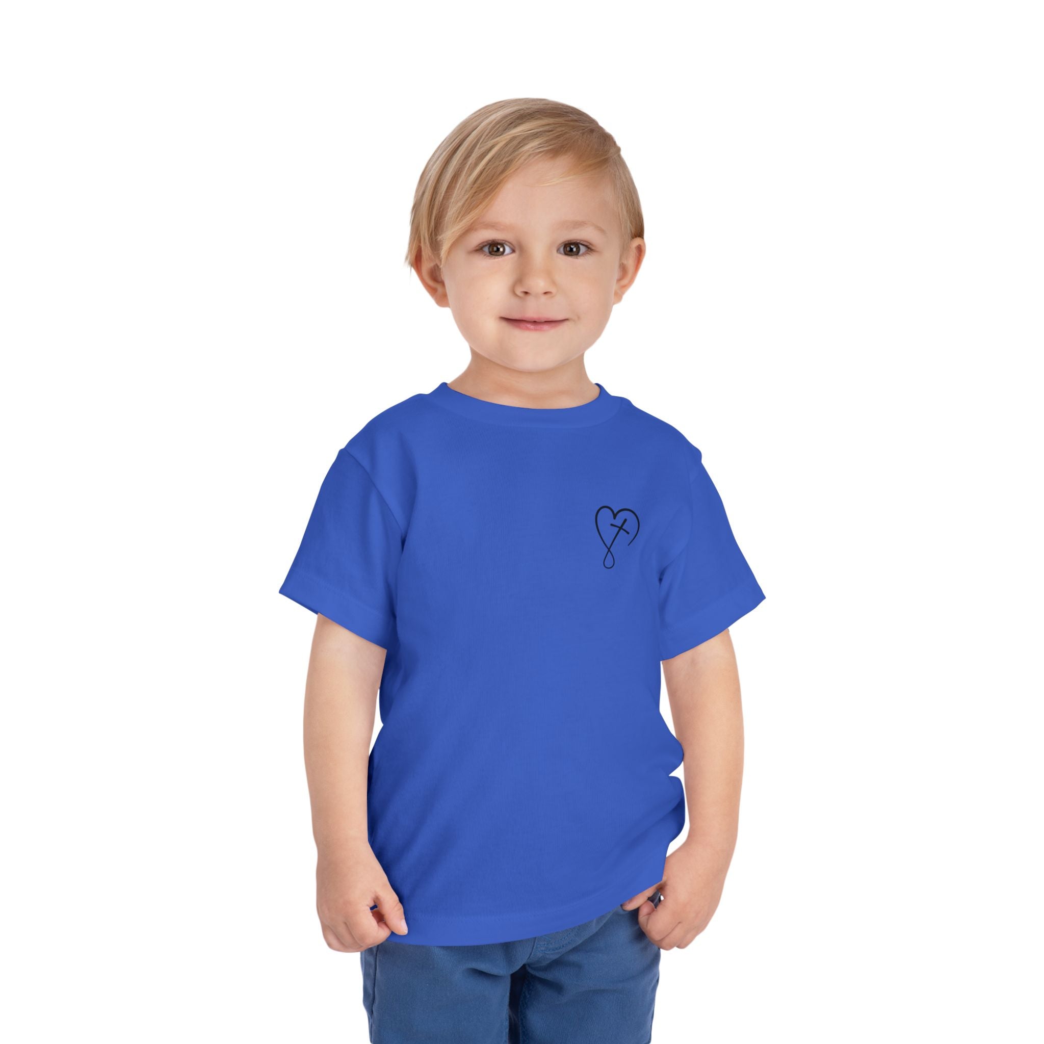 Toddler Short sleeve Jesus has my back
