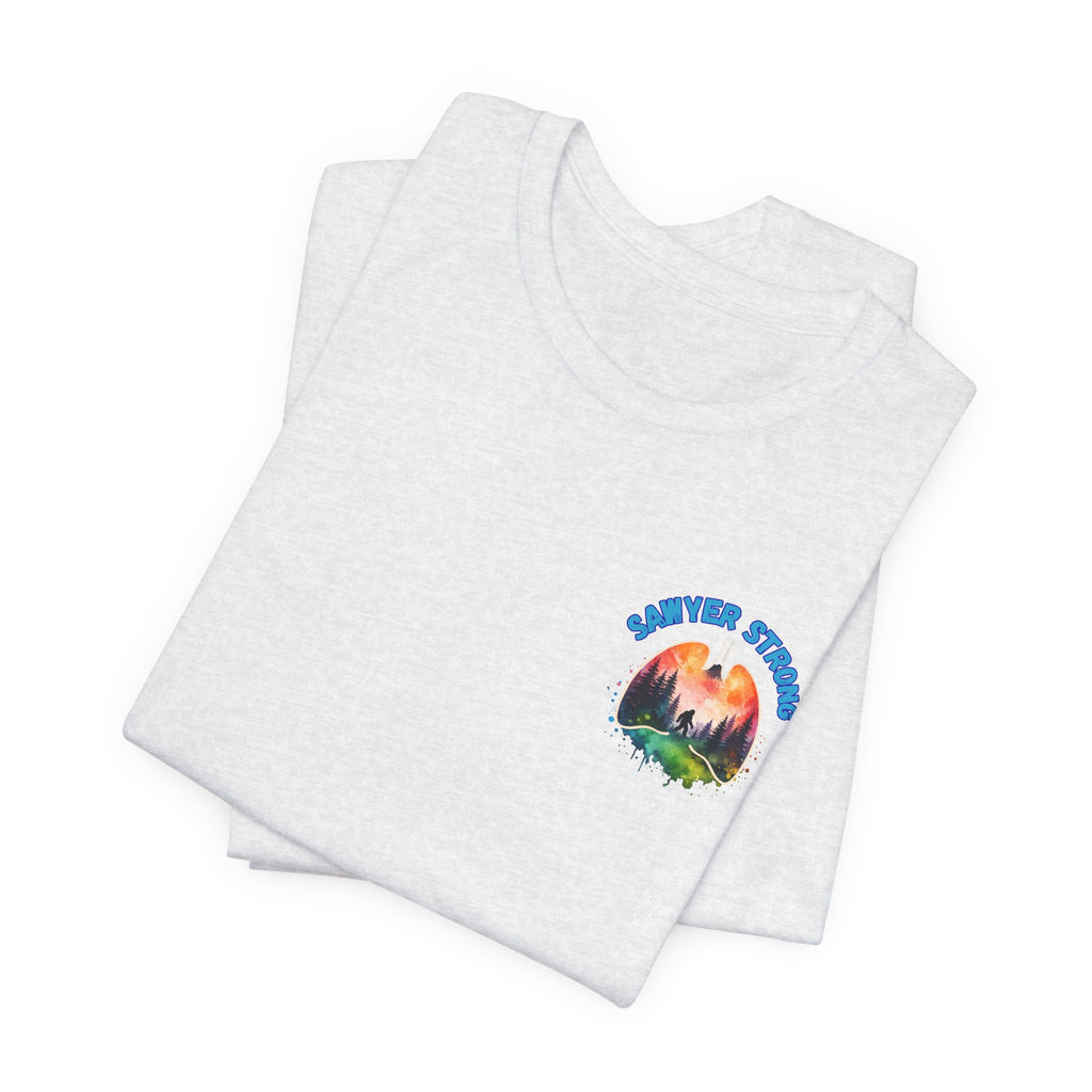 Airway Disease Awareness Tee — "Even the Strongest Legends" SAWYER STRONG
