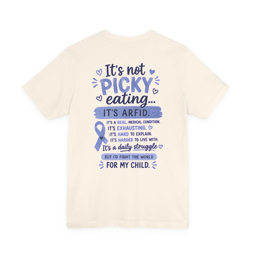 ARFID MAMA Awareness T‑Shirt — "It's Not Picky Eating... It's ARFID" Support Tee
