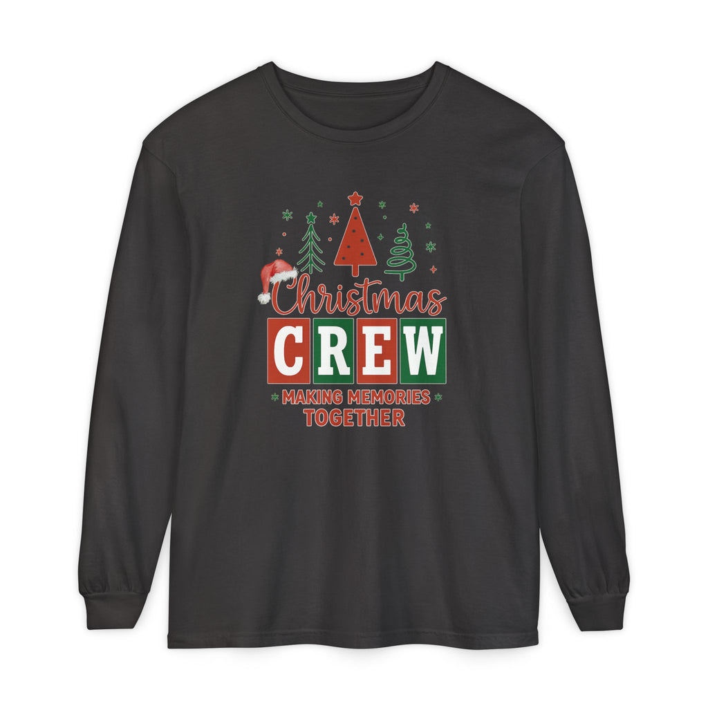 Christmas Crew Long Sleeve Shirt — 'Making Memories Together' Holiday Tee