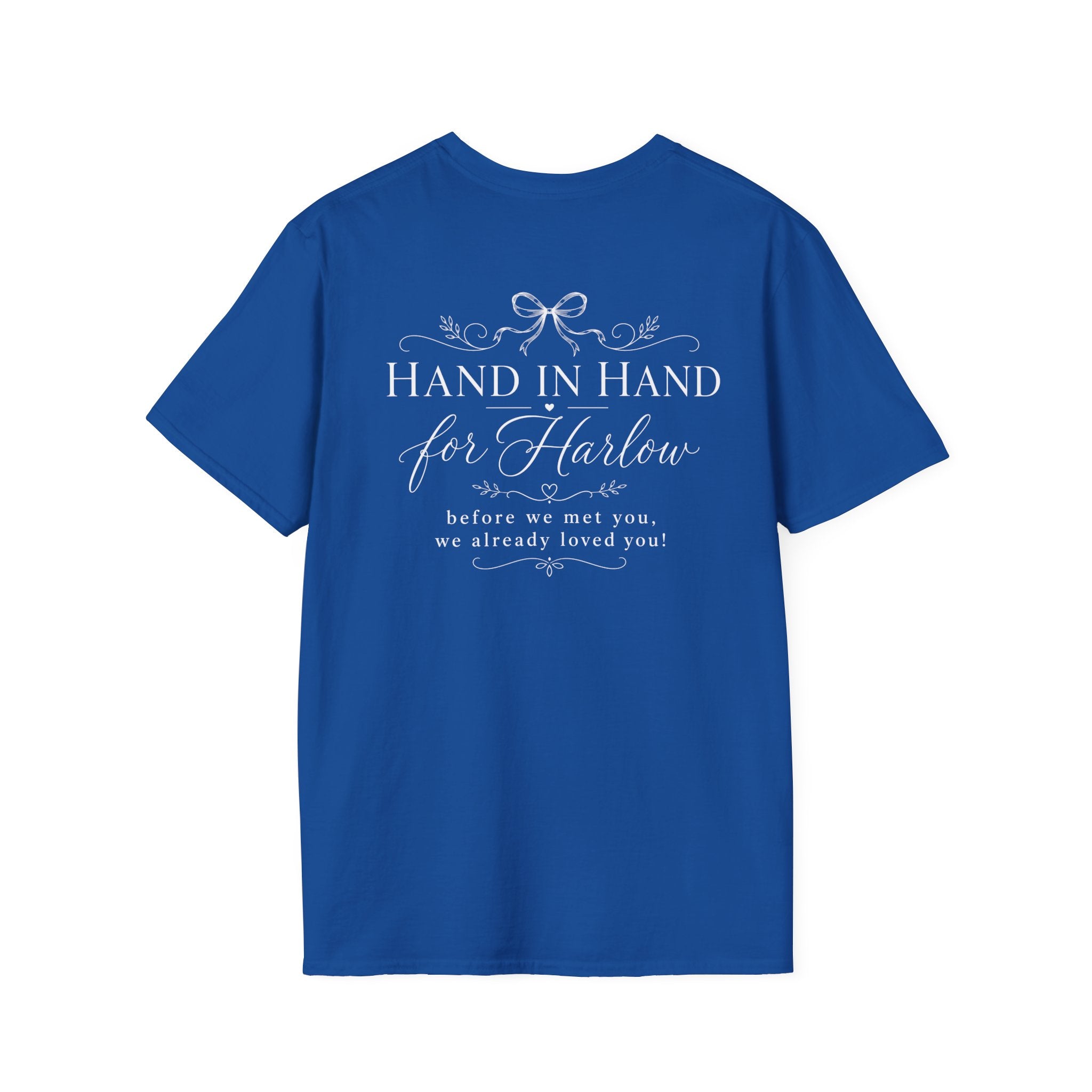 Hand in Hand for Harlow- Bow Tee
