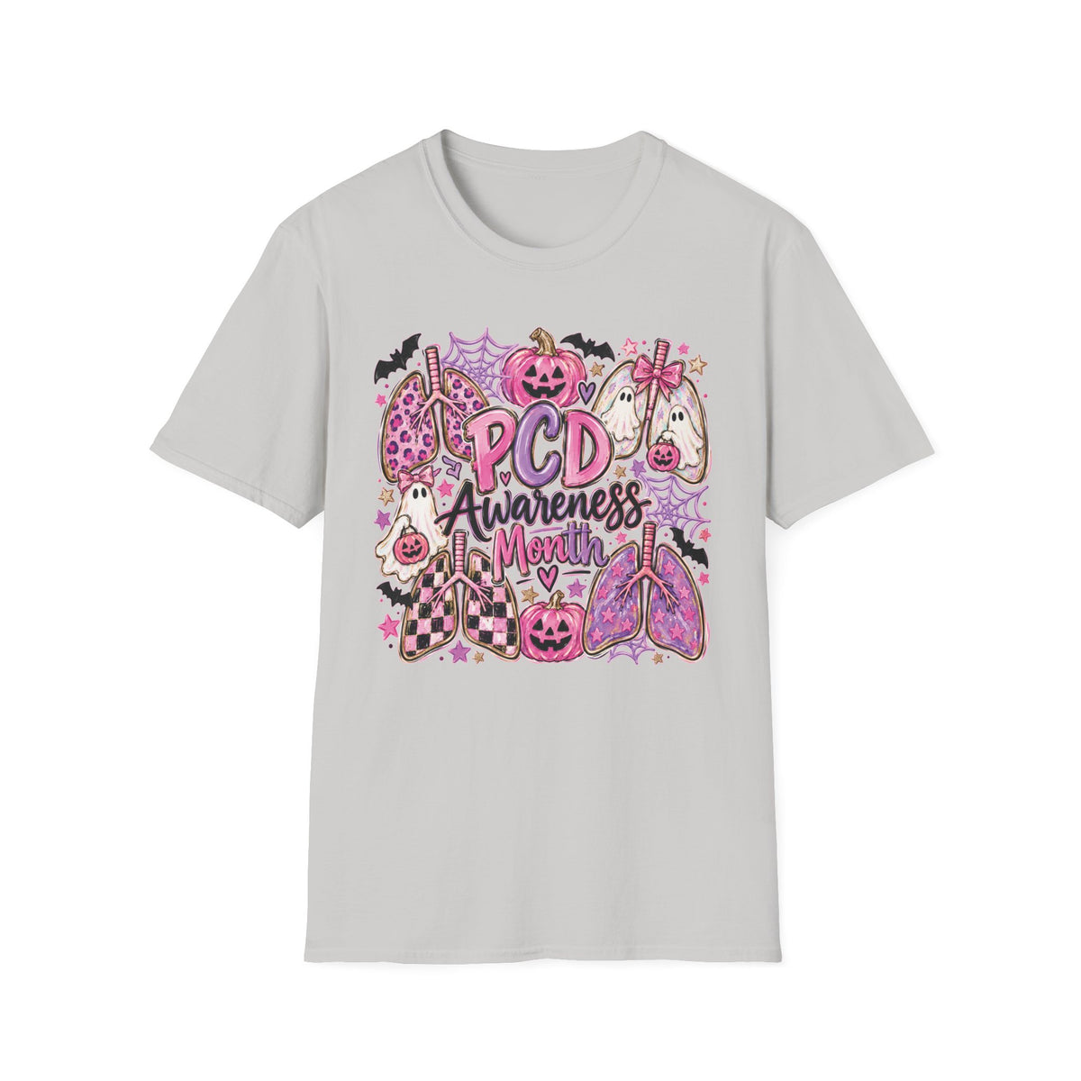 PCD Awareness Month Pumpkin T-Shirt