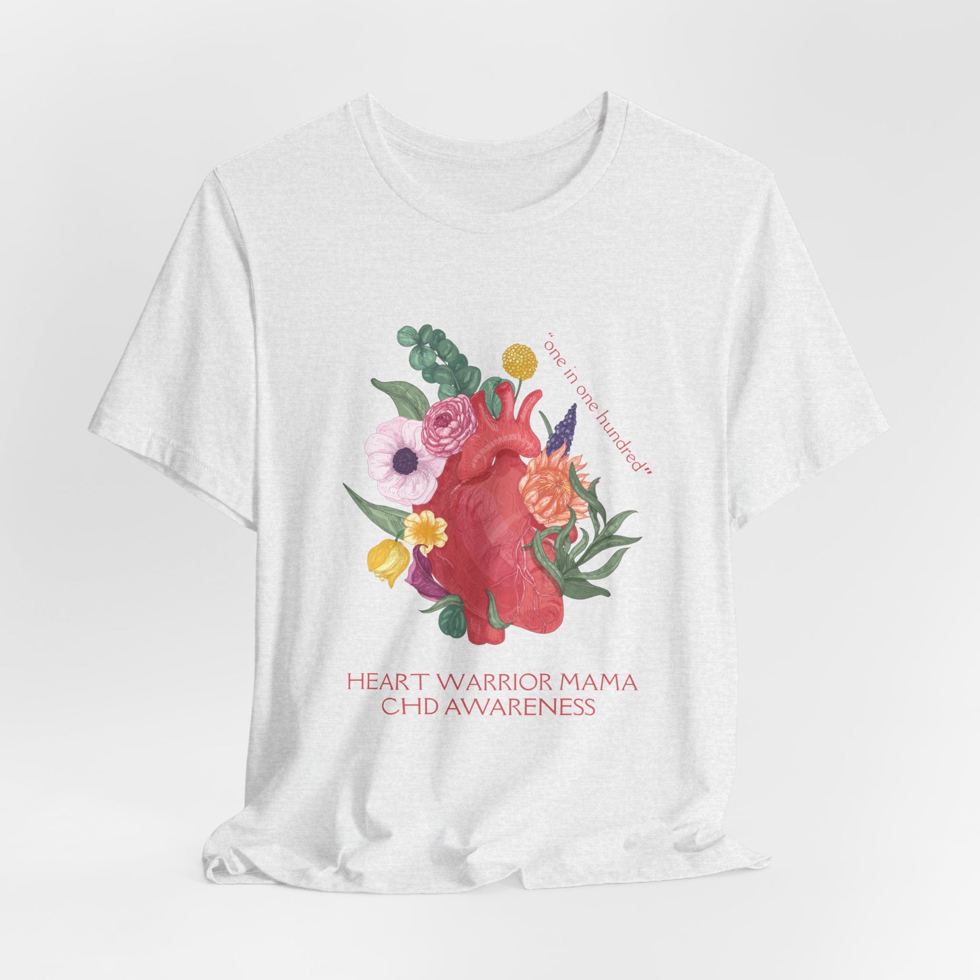 Heart Warrior Mama CHD Awareness Tee