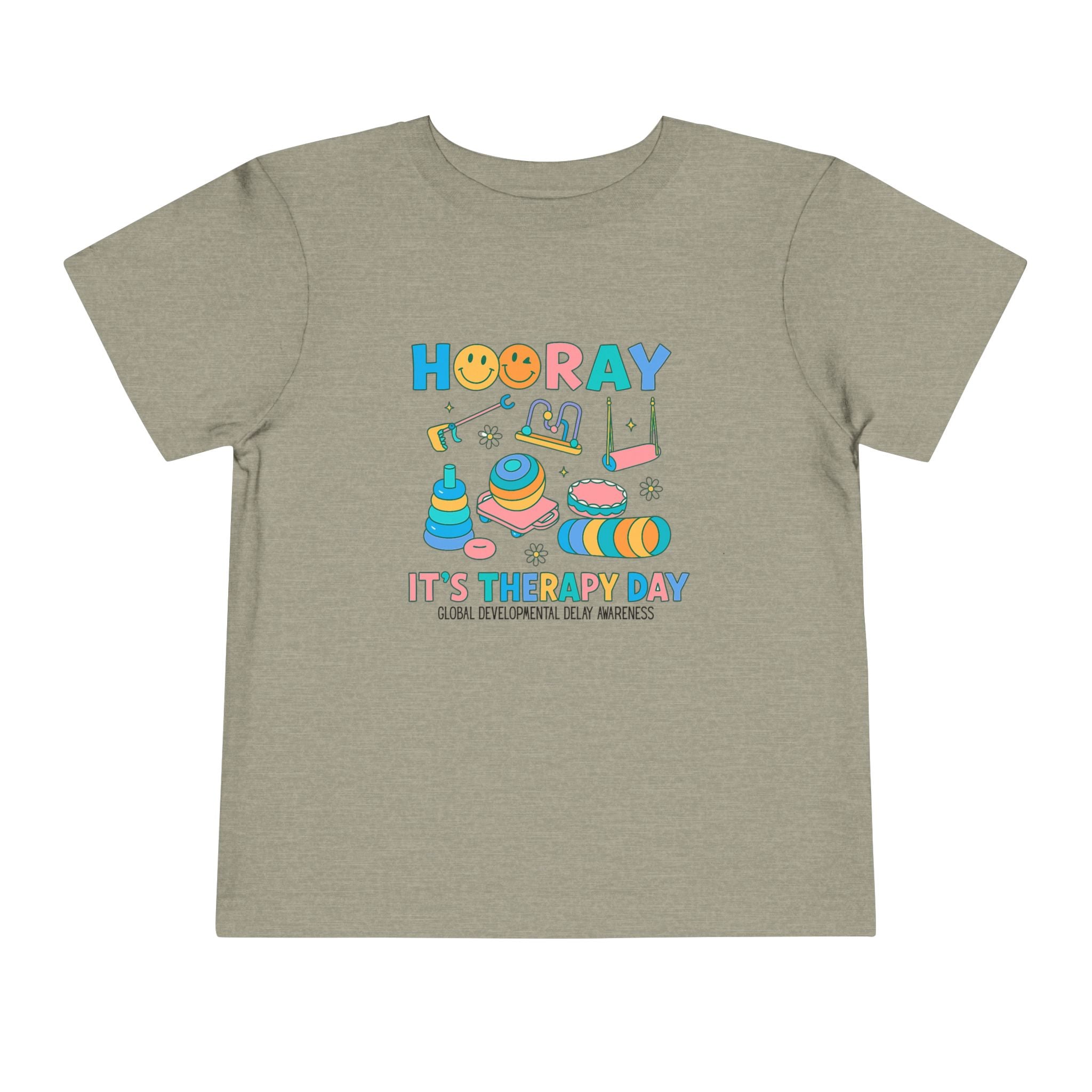 Toddler Tee - Hooray it's Therapy Day GDD Awareness Shirt