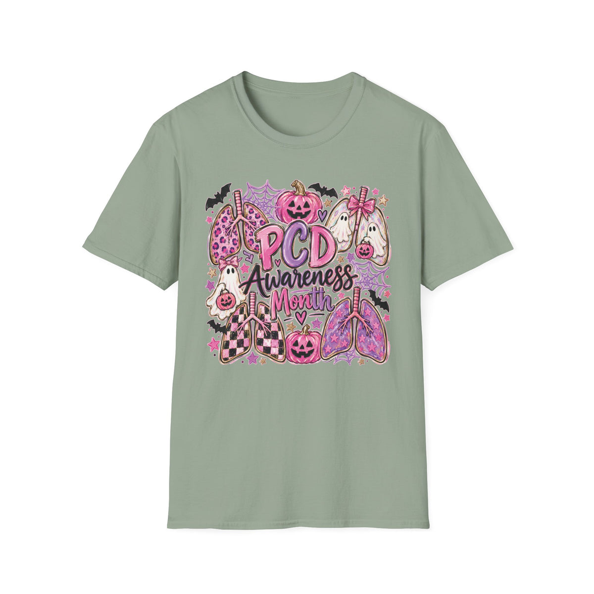 PCD Awareness Month Pumpkin T-Shirt